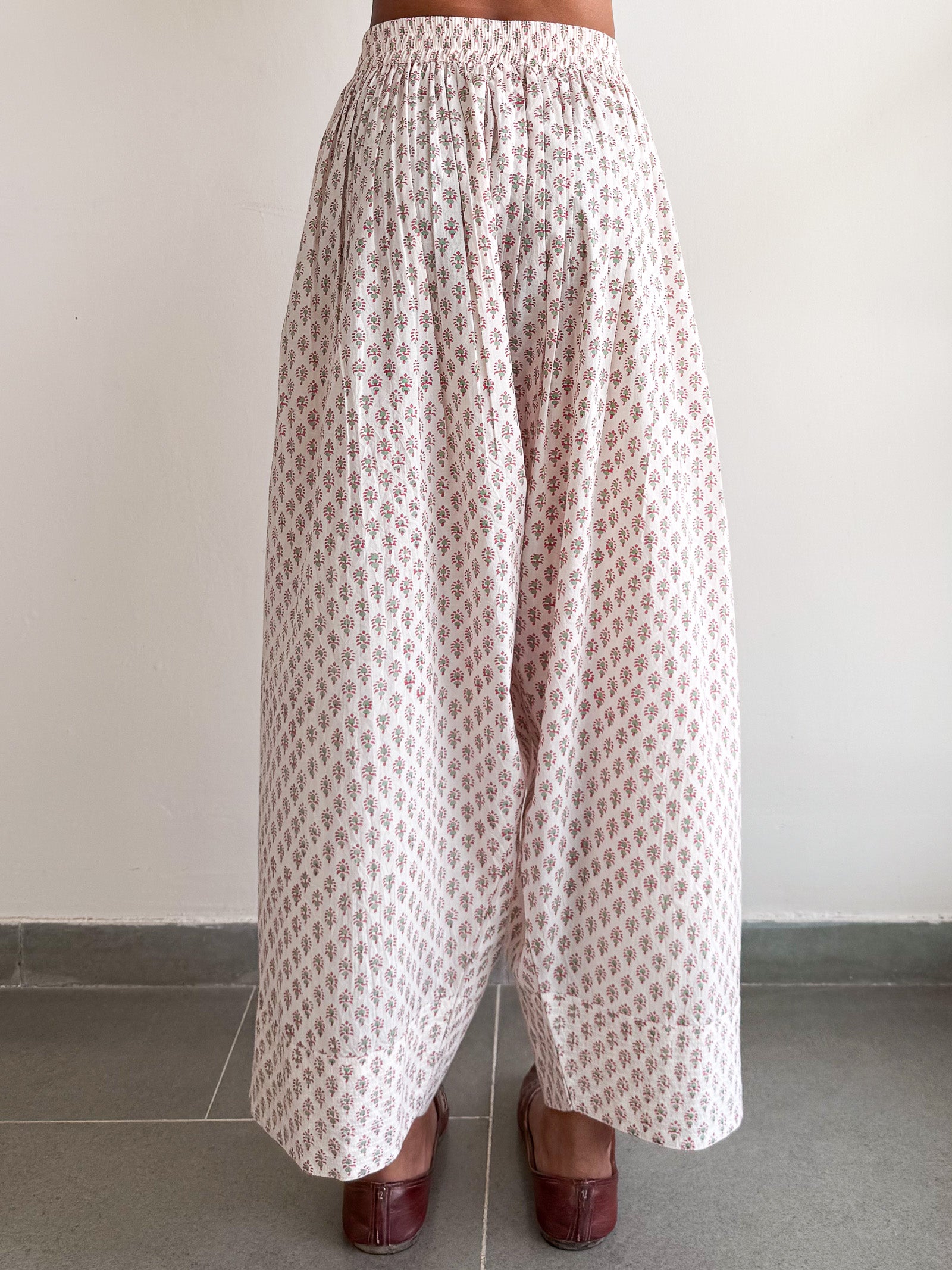 Ruhi Farshi Pant Green - Dhãran