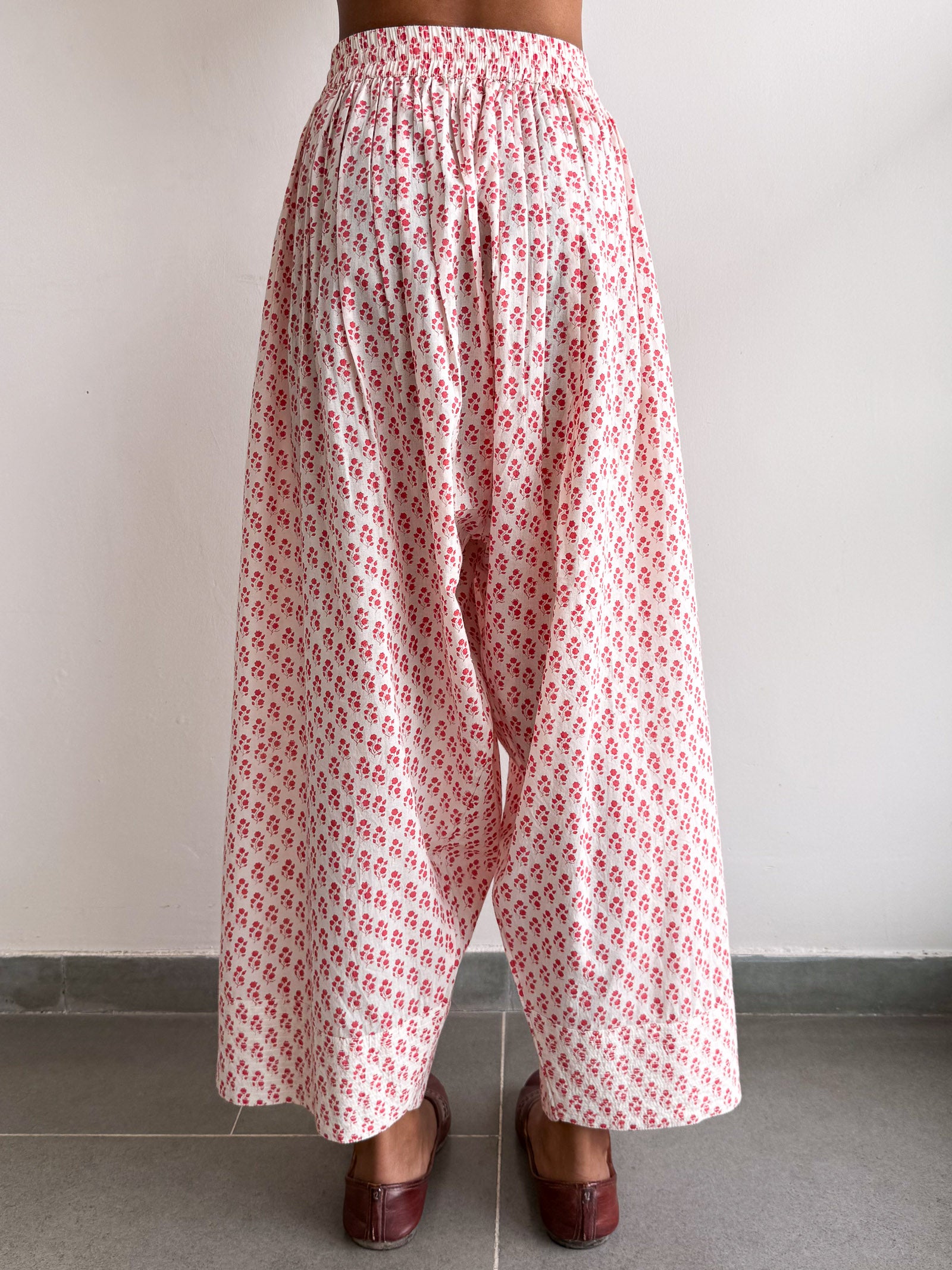 Ruhi Farshi Pant Peach - Dhãran