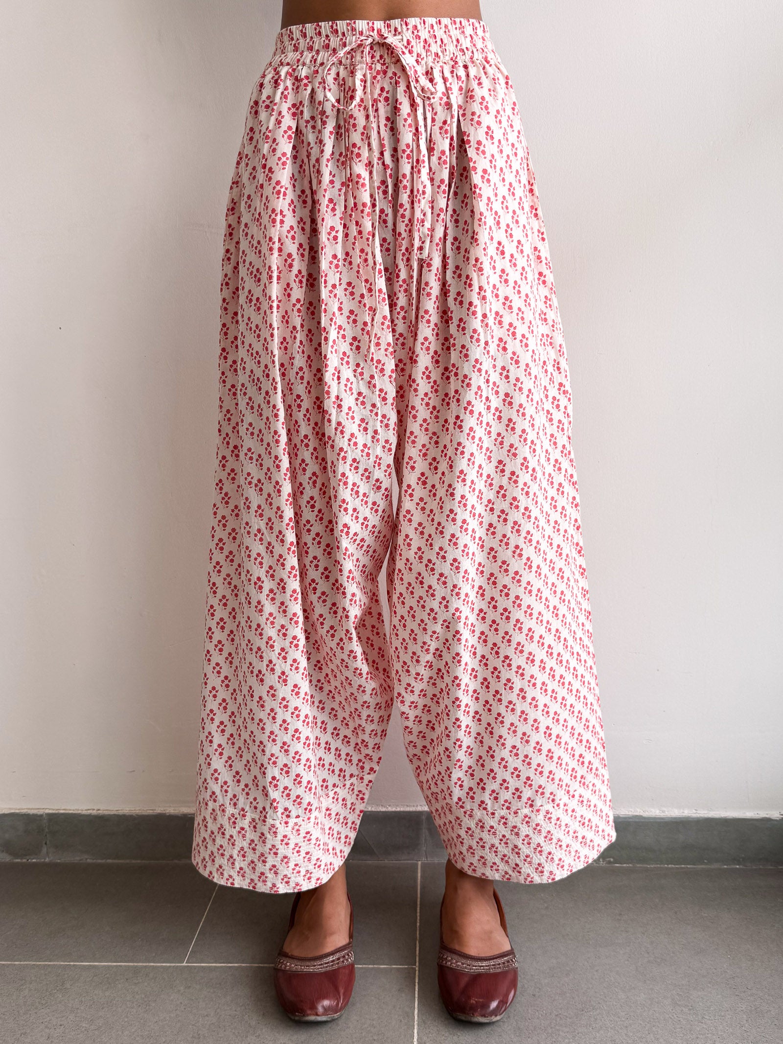 Ruhi Farshi Pant Peach - Dhãran