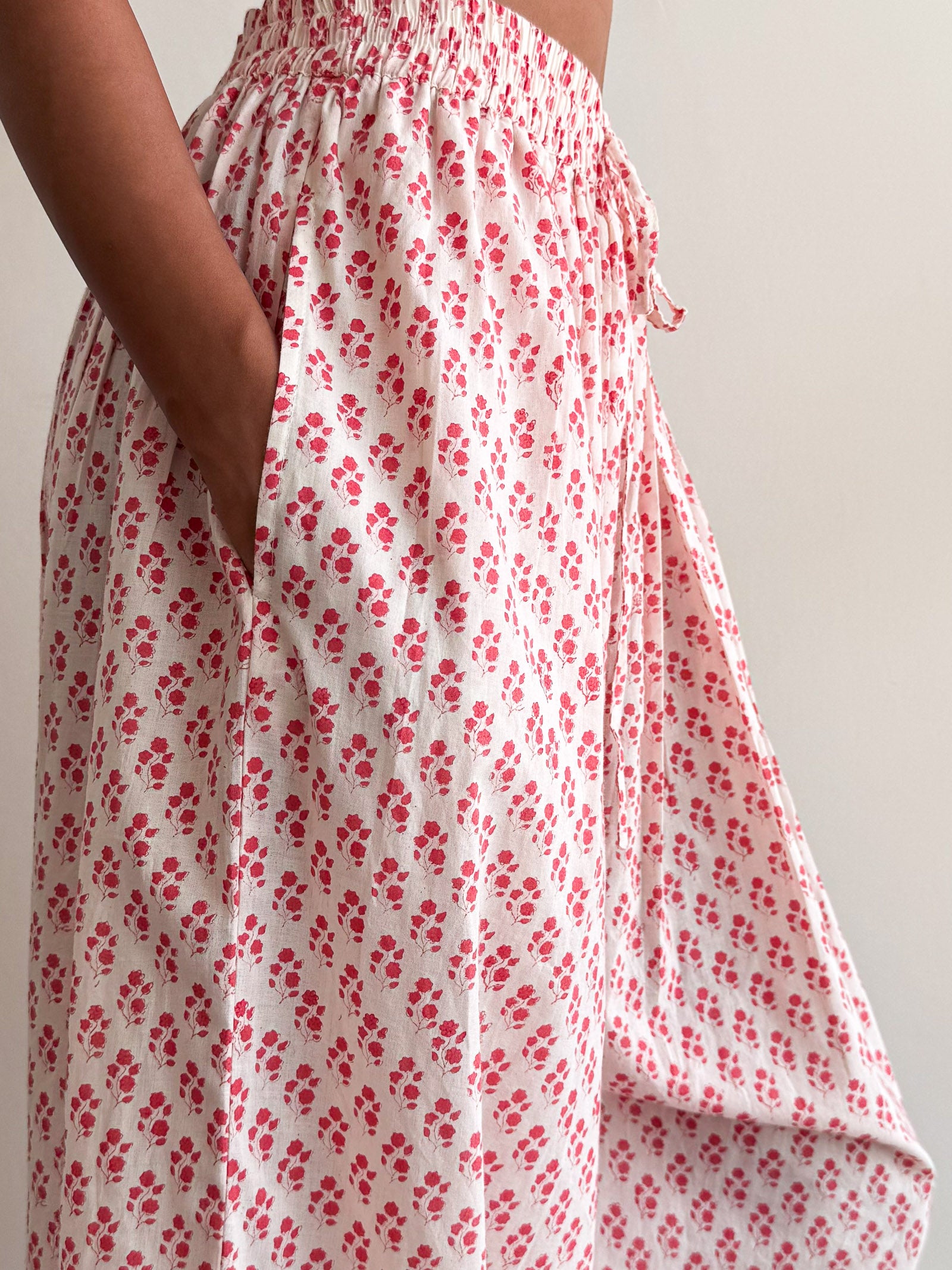 Ruhi Farshi Pant Peach - Dhãran