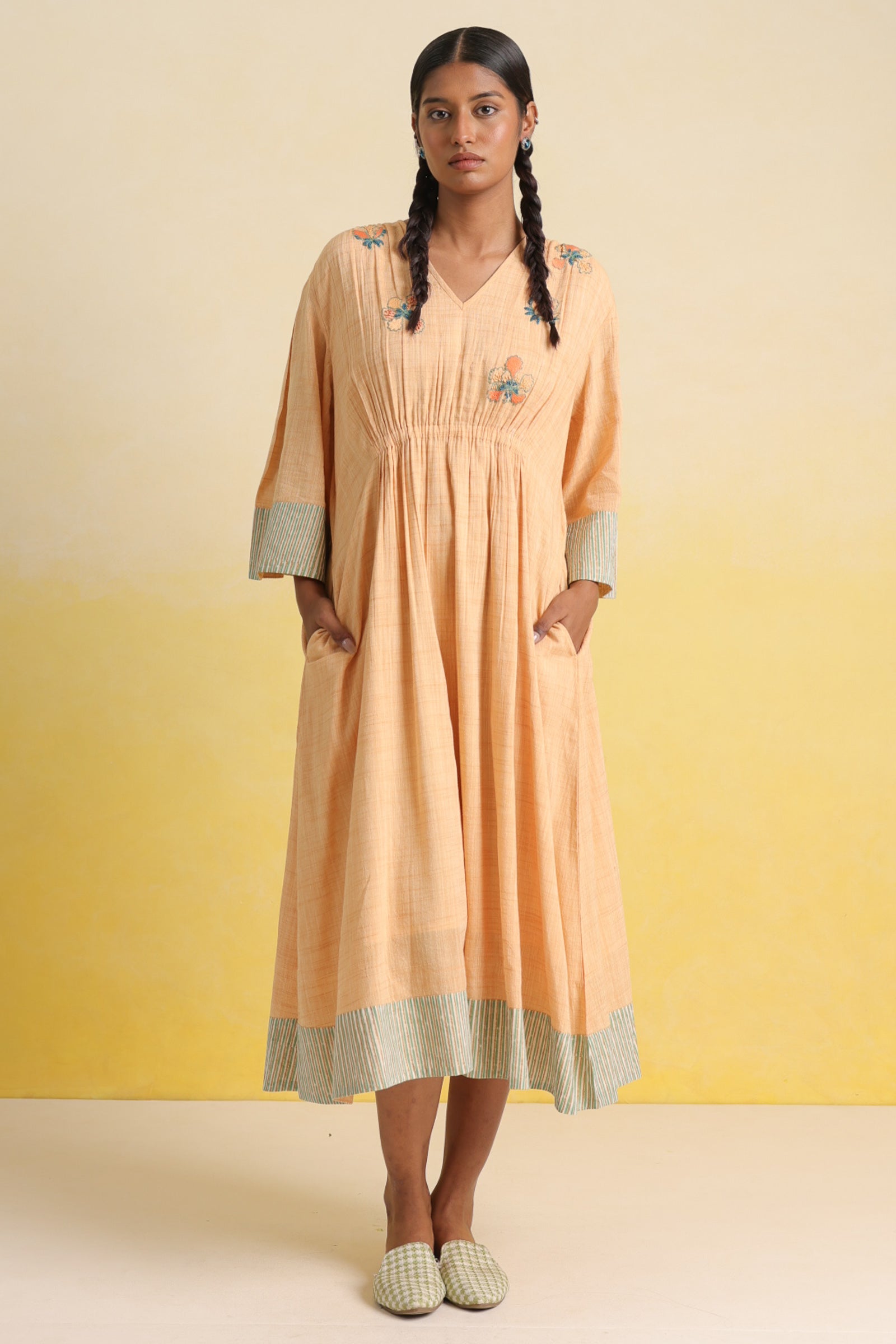 Sway Apricot Dress