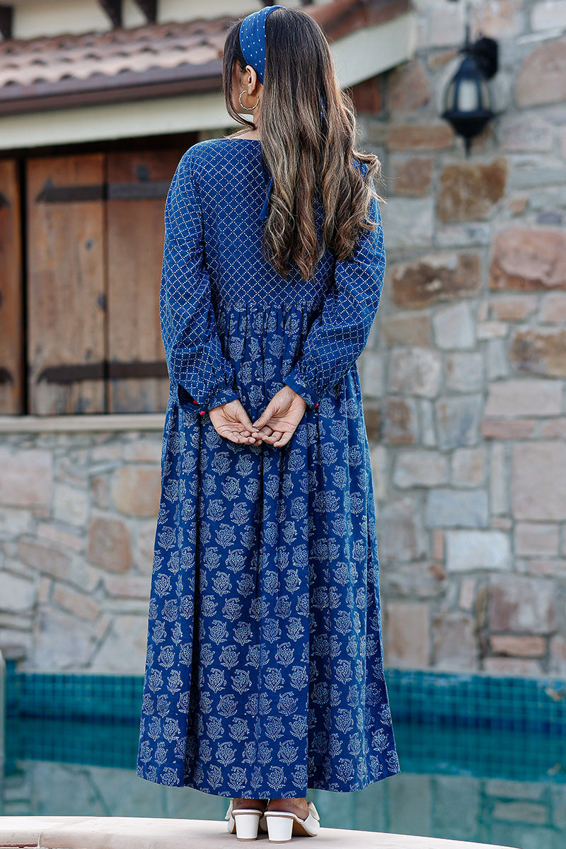 Danny Indigo Dress - Dhãran