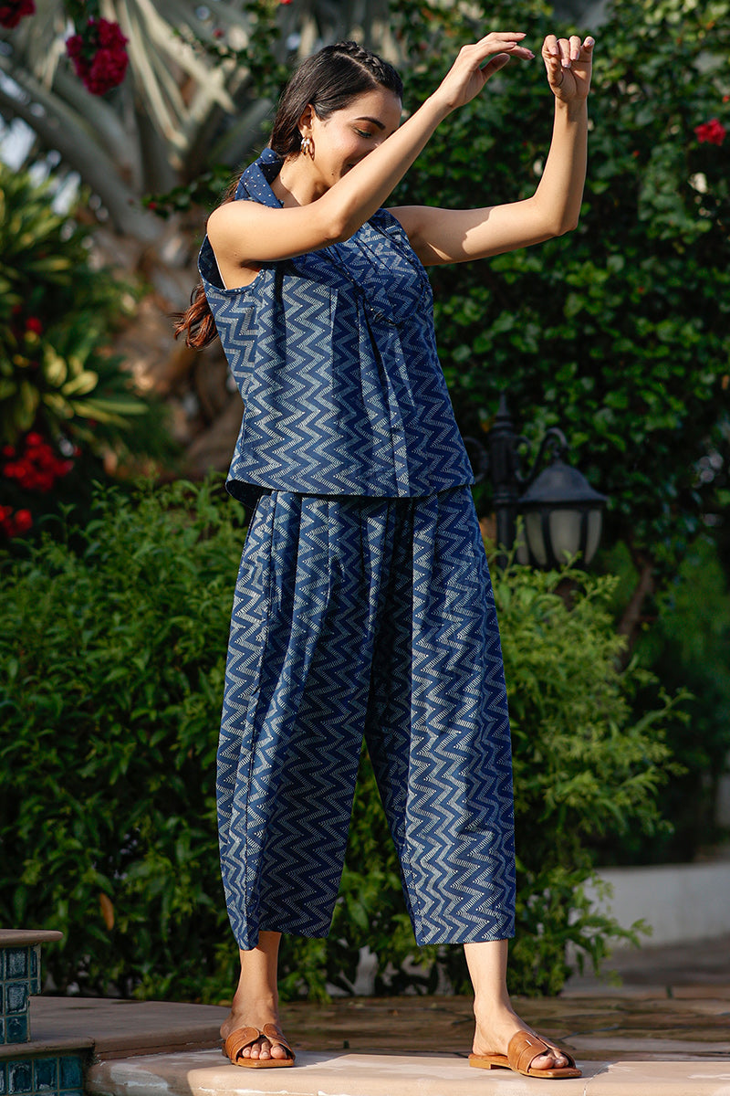 Nova Indigo Top - Dhãran