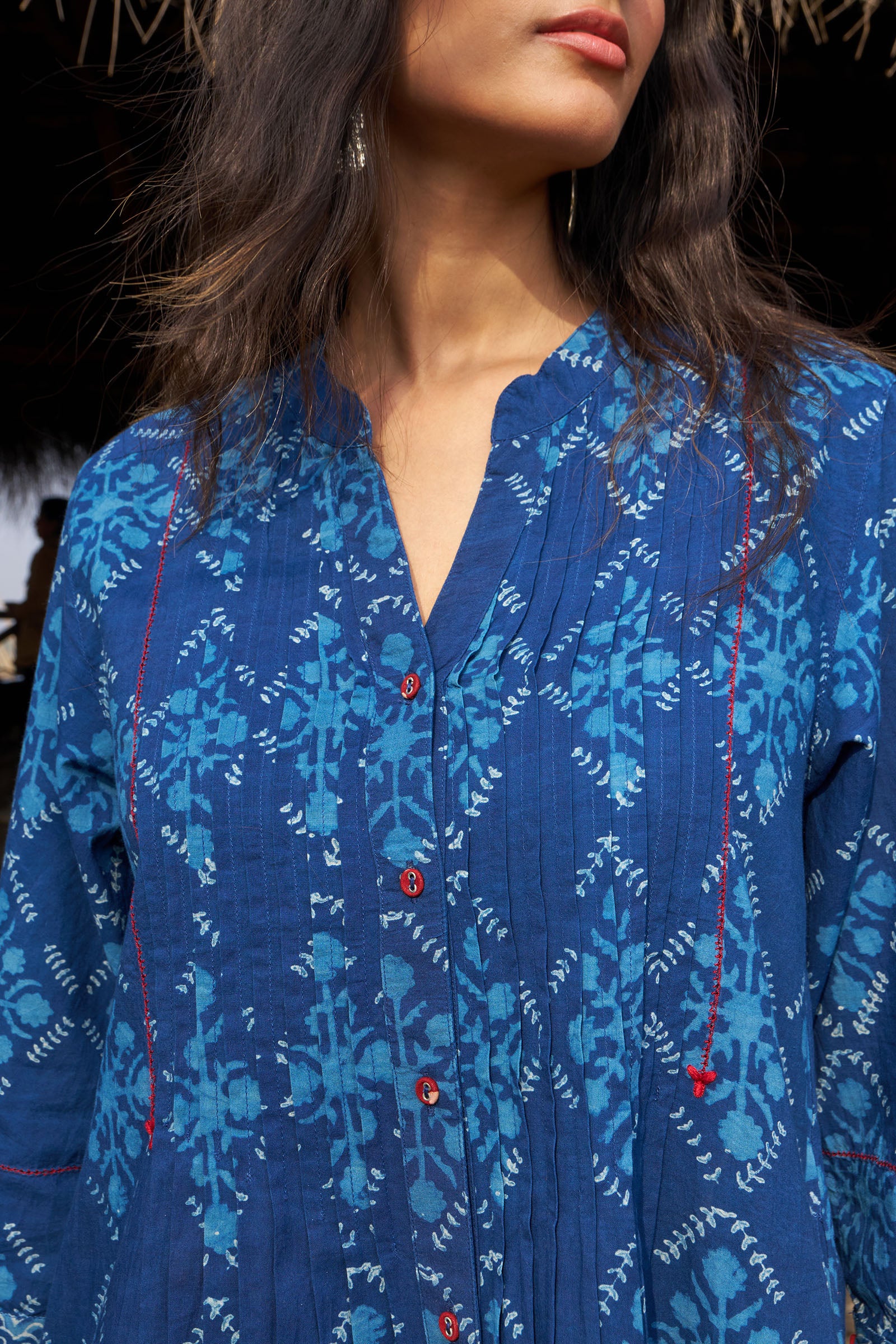 Jasmine Indigo Tunic