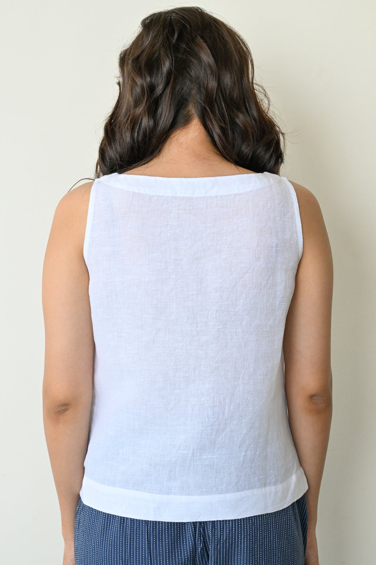 Flower White Top - Dhãran
