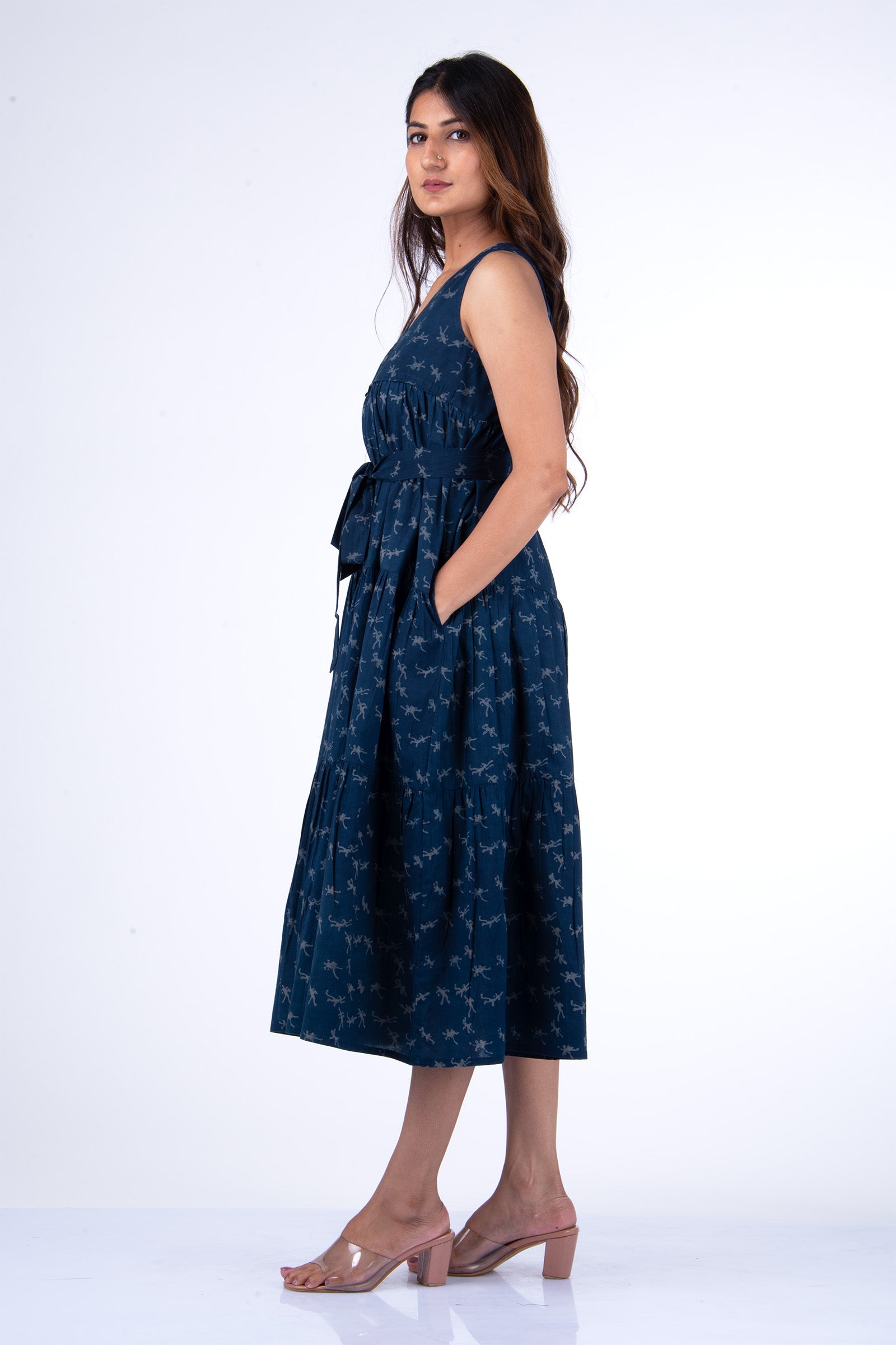 Monkey Print Dress