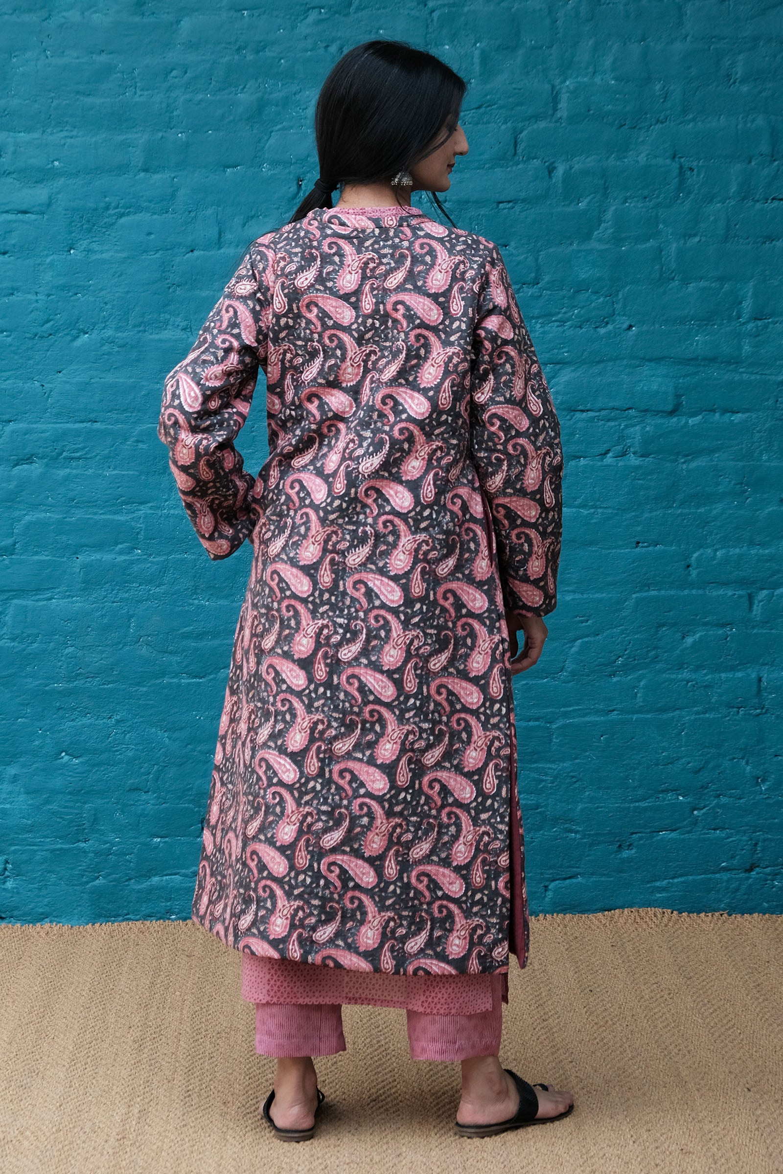 Quilted Charcoal Jacket