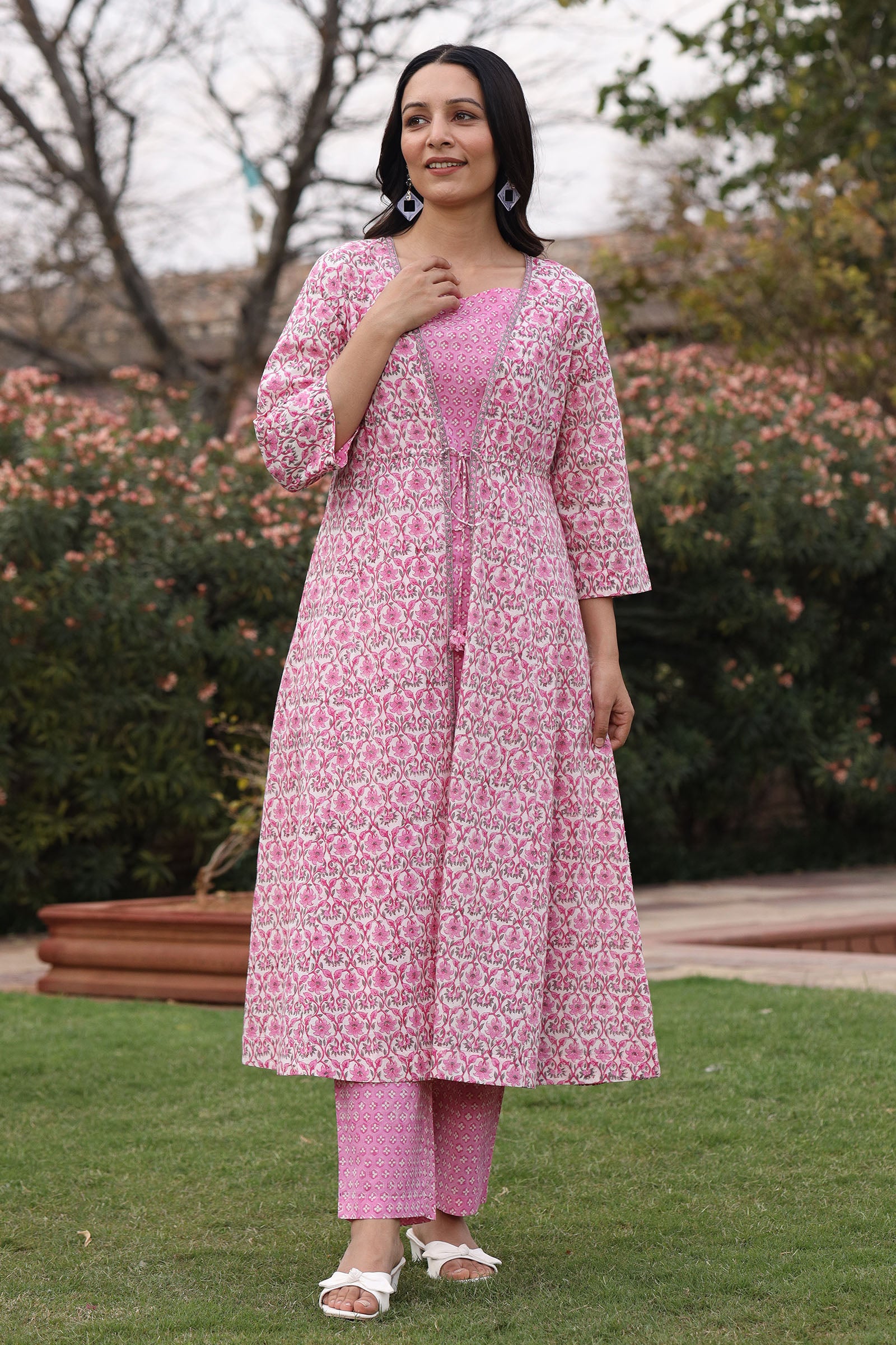 Tarana Pink Kurta and Pant Set