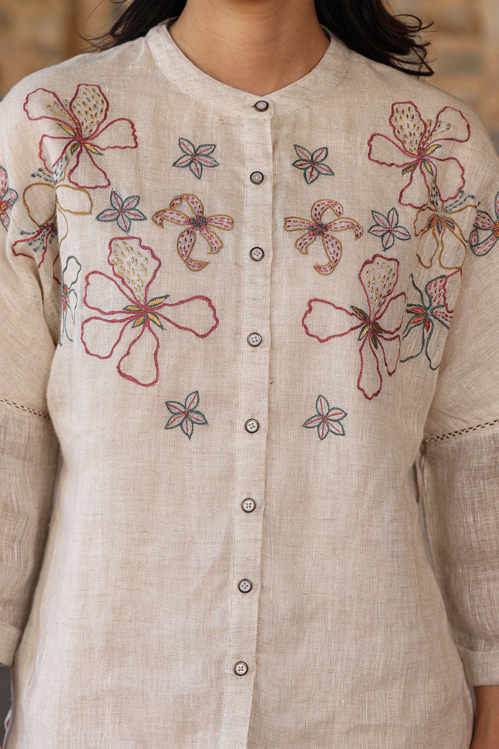 Samara Beige Top