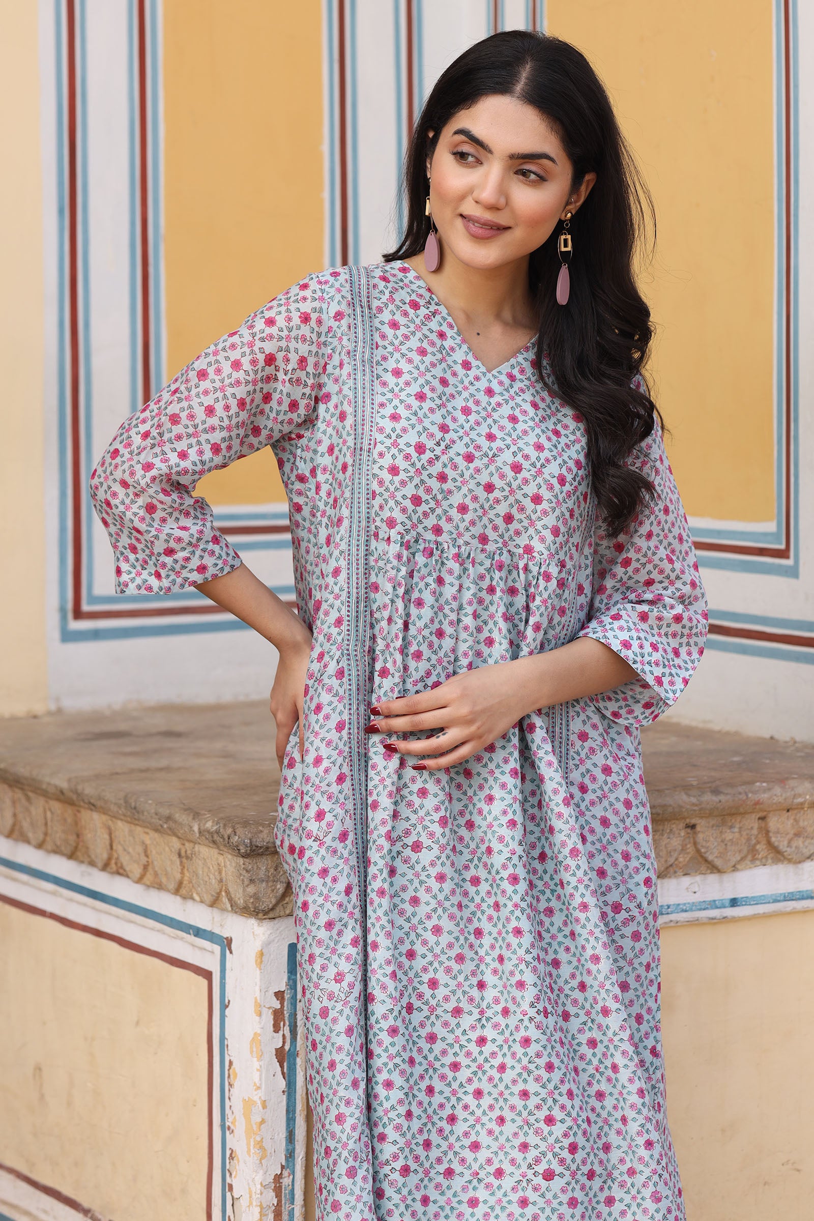 Upavan Blue Dress