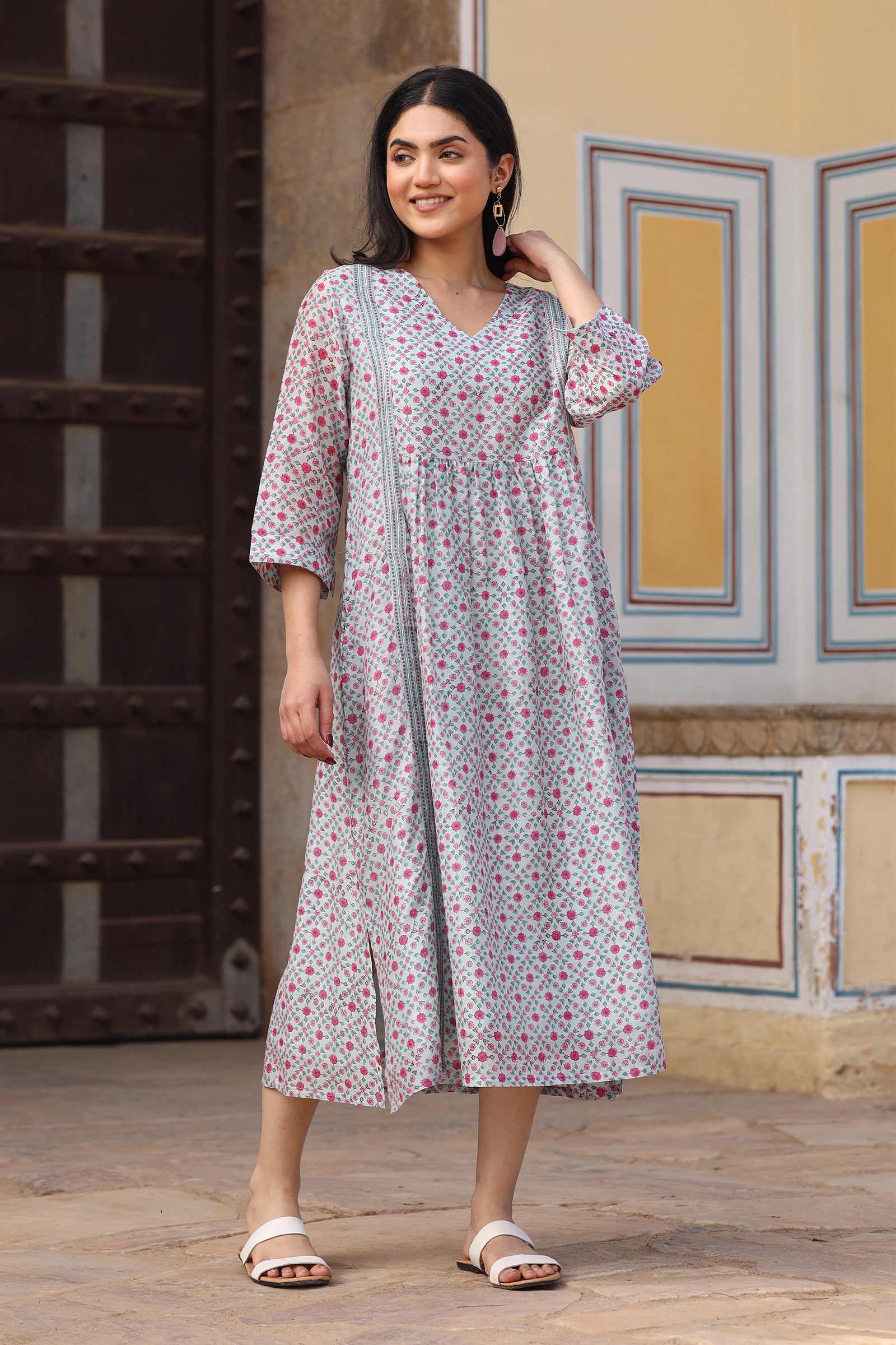 Upavan Blue Dress