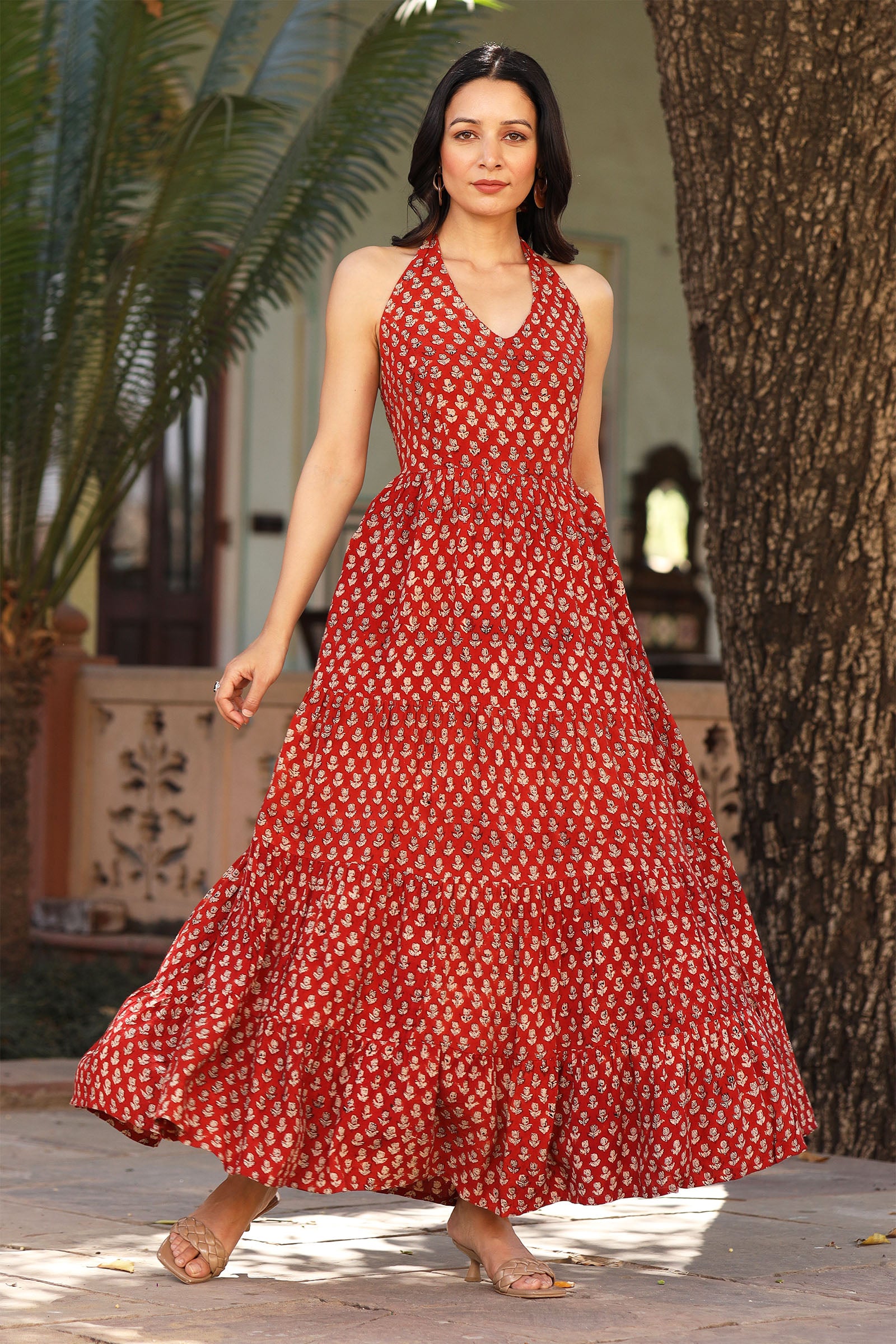 Sara Red Dress