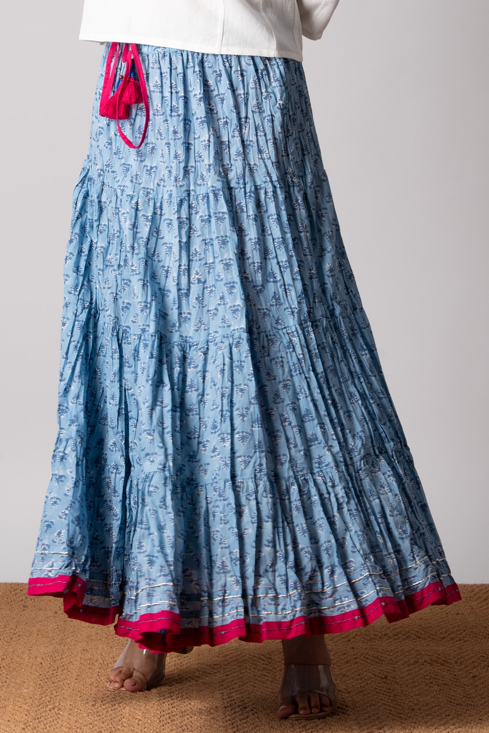 Dazzle Blue Skirt