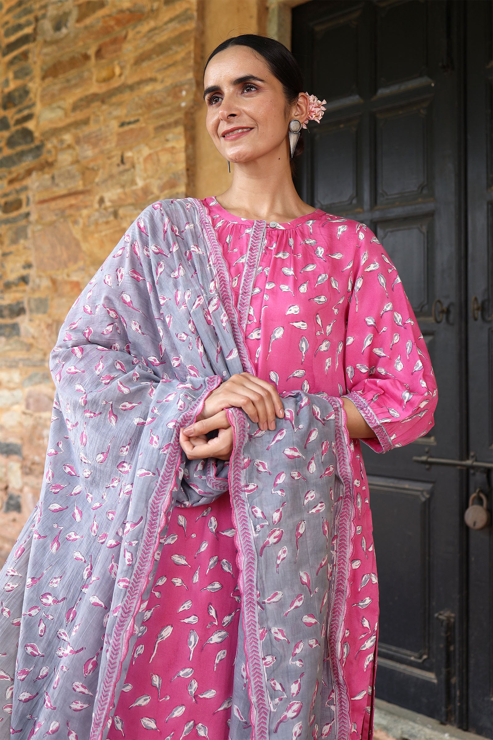 Blossom Pink Kurta