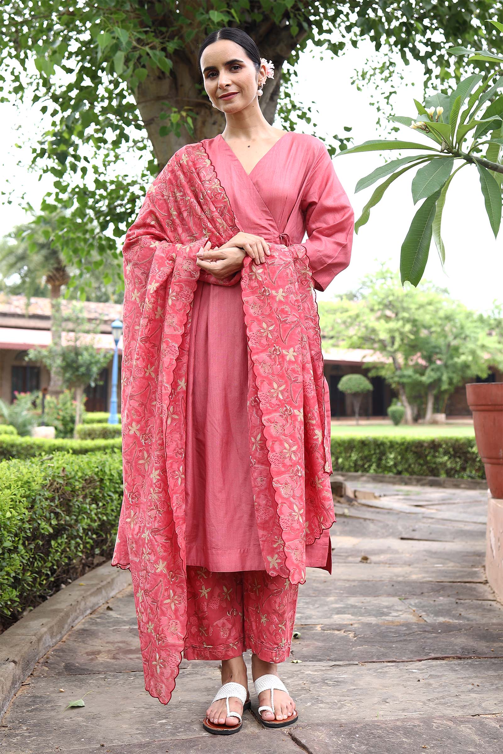 Gulista Coral Kurta