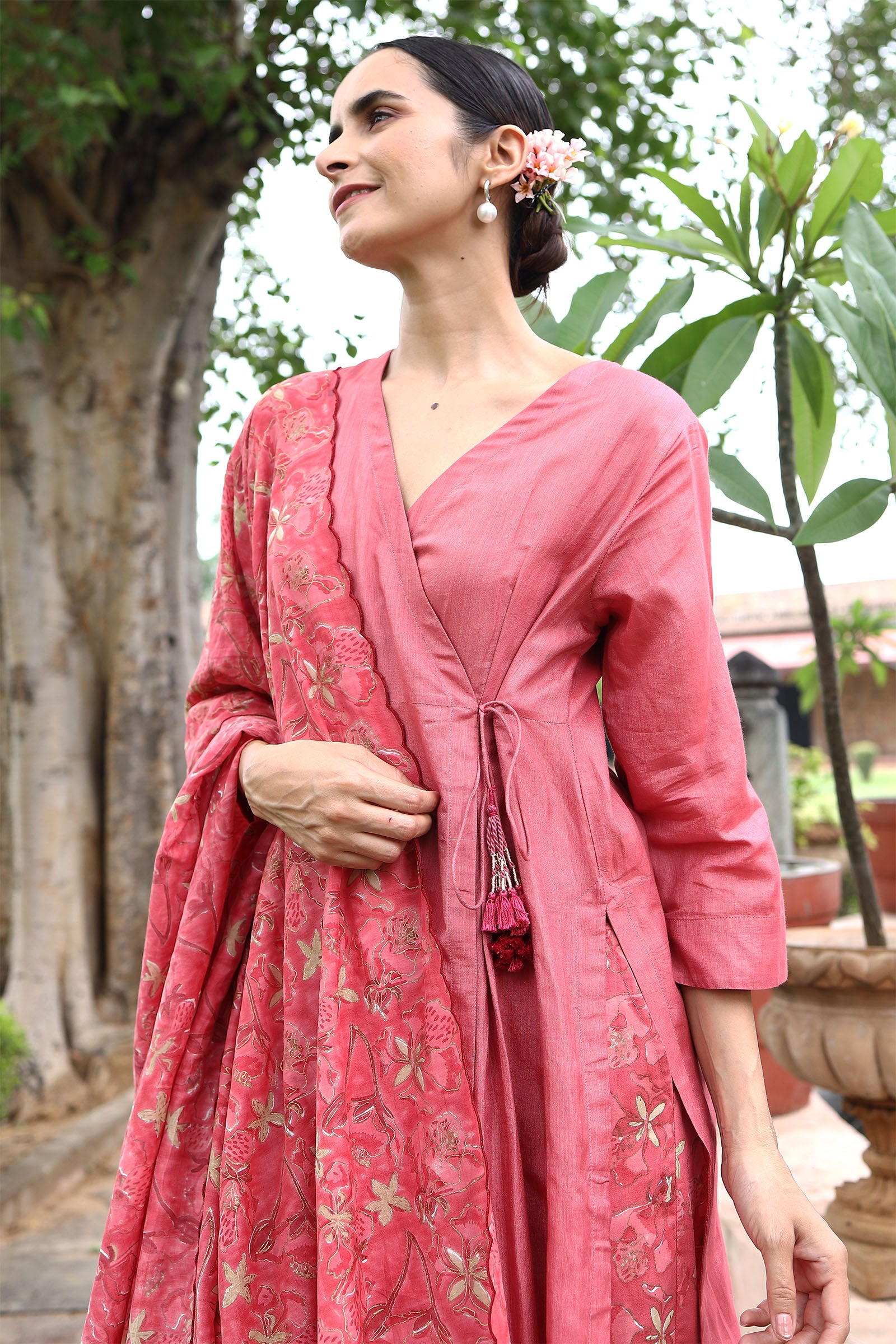 Gulista Coral Kurta