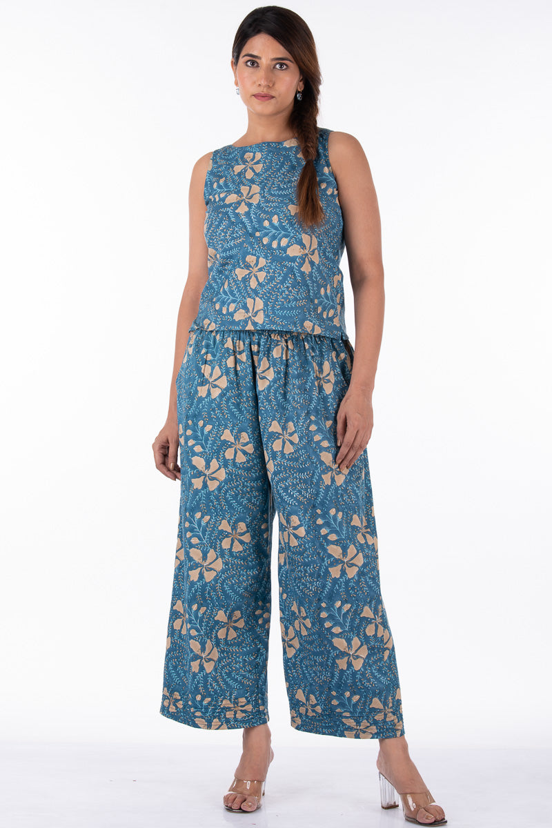 Blue Raag Farshi Pants - Dhãran