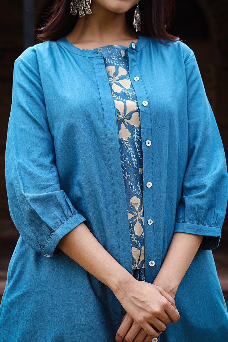 Blue Raag Smock Tunic - Dhãran