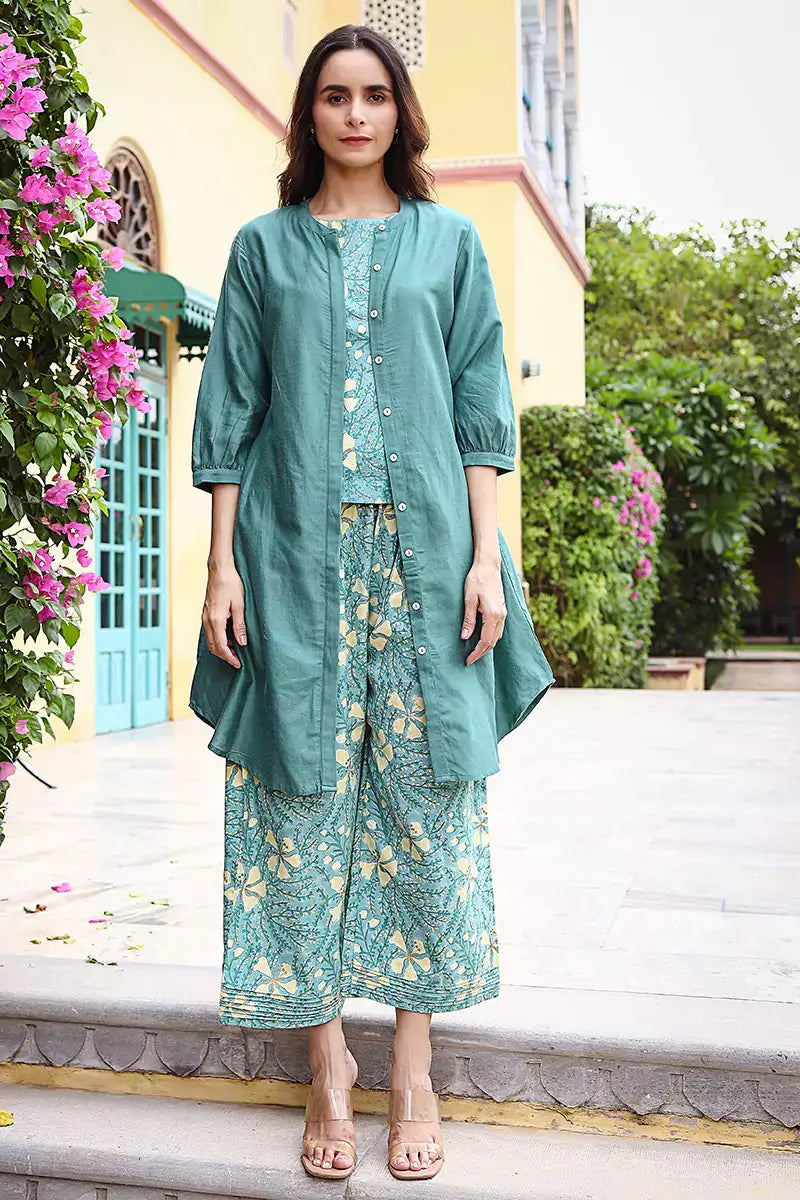 Raag Green Smock Tunic