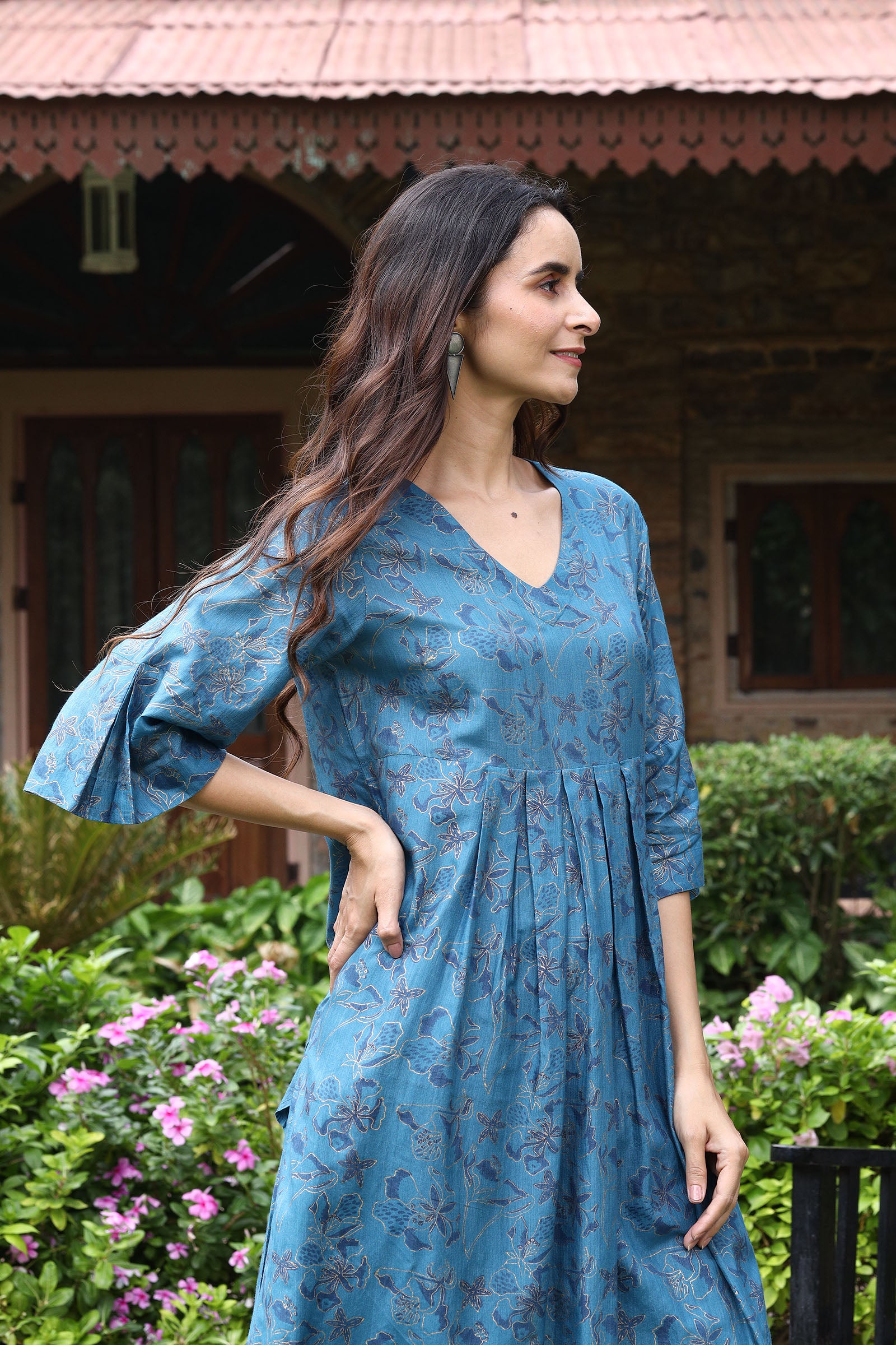 Twinkle Blue Kurta