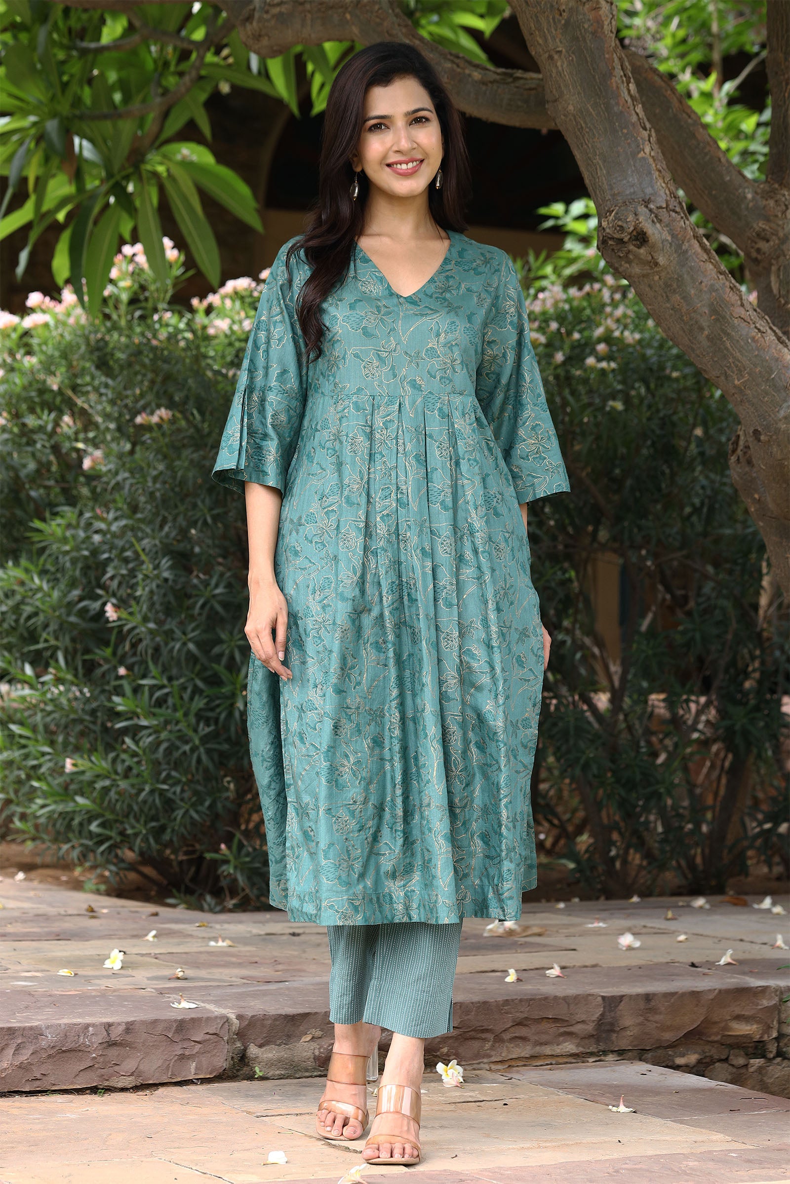 Twinkle Green Kurta