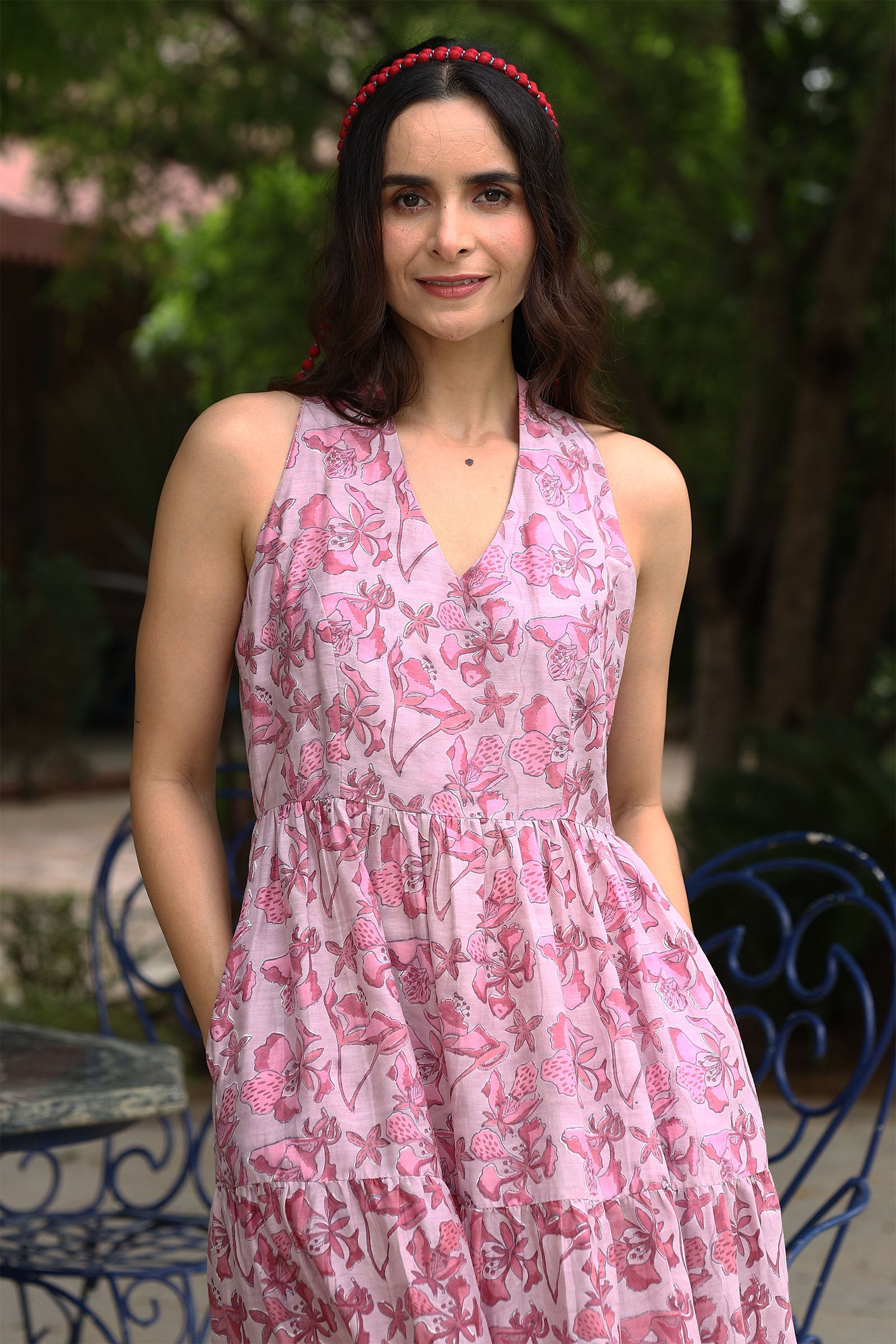 Gulmohar Blush Pink Dress