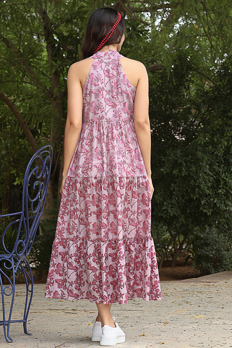 Blush Pink Gulmohar Dress - Dhãran