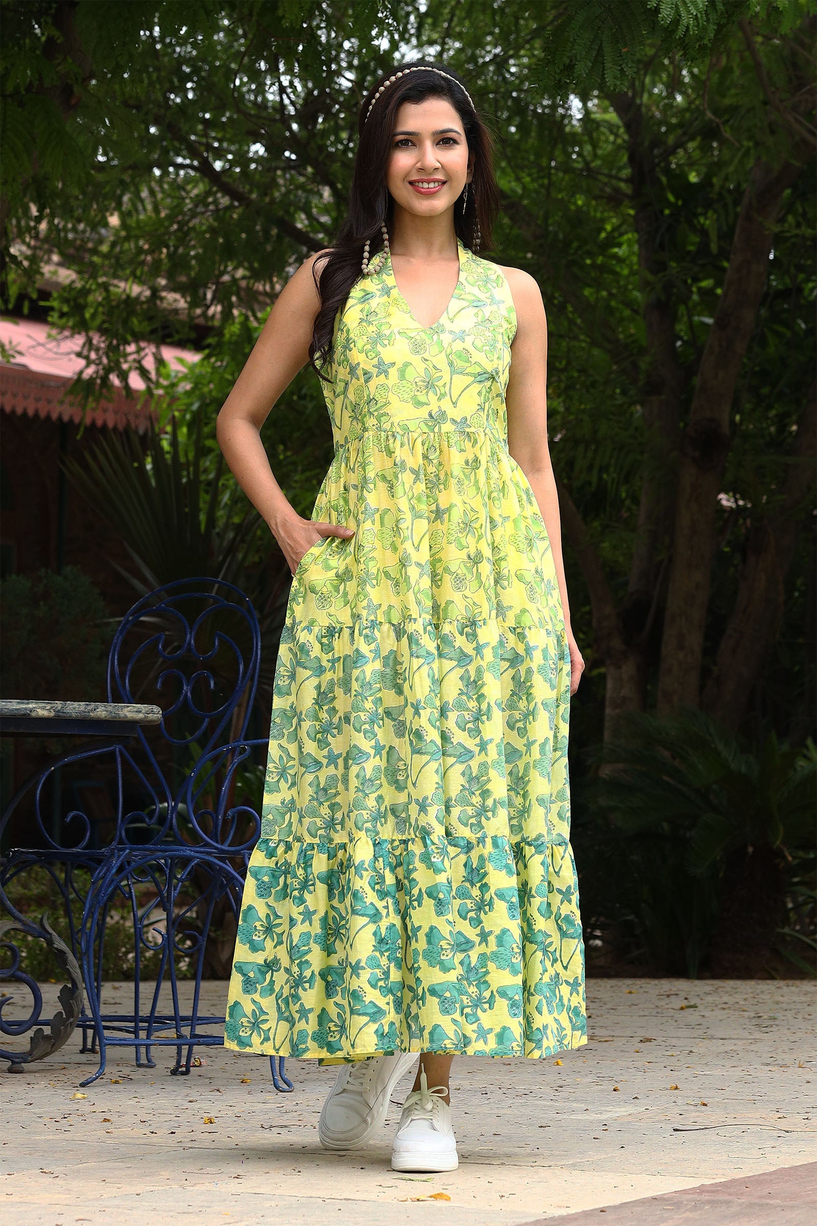 Gulmohar Yellow Dress