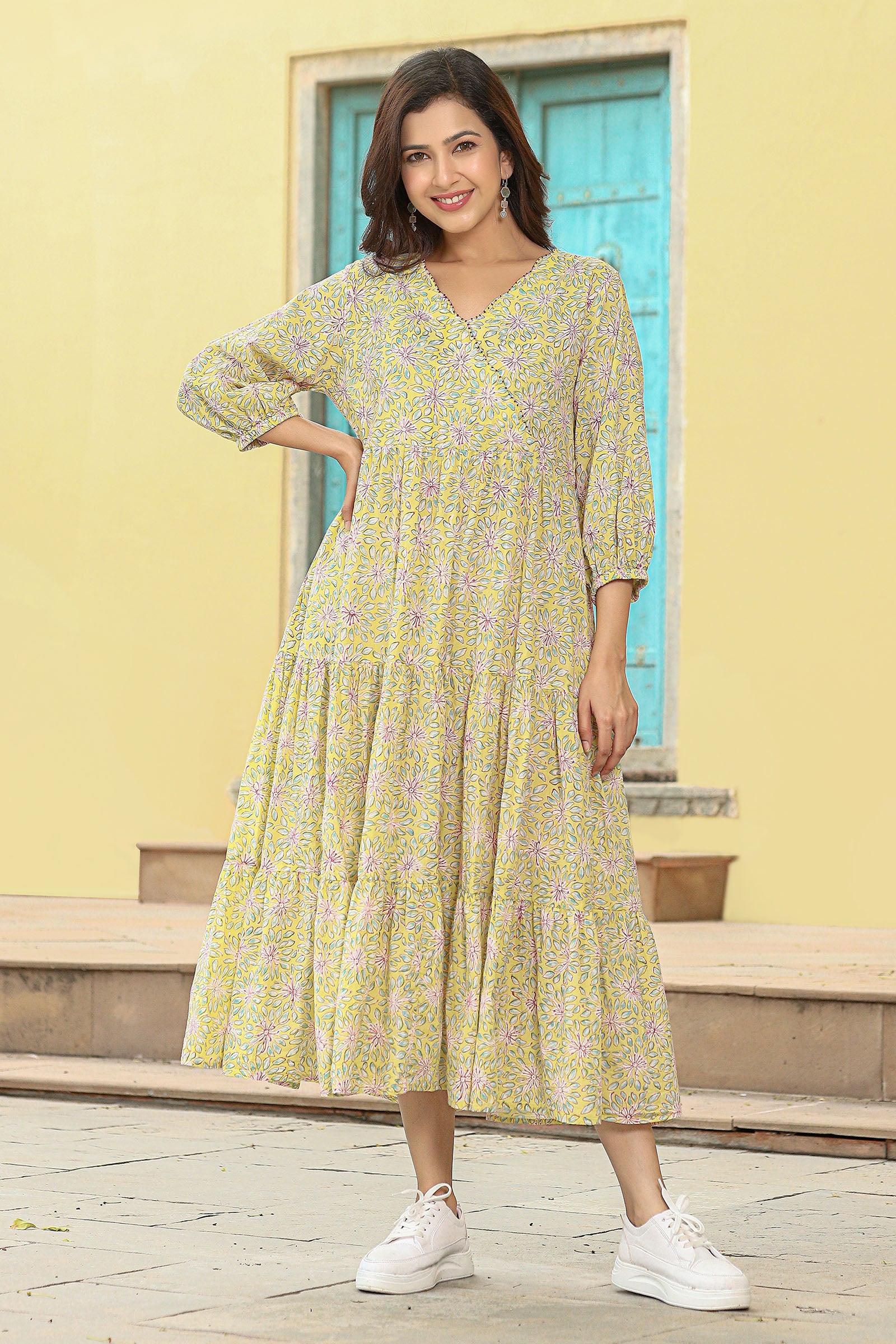 Daisy Yellow Dress