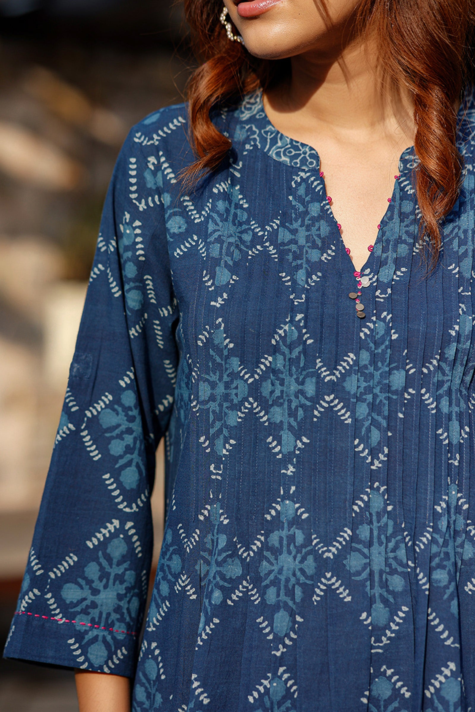 Kiran Indigo Dress