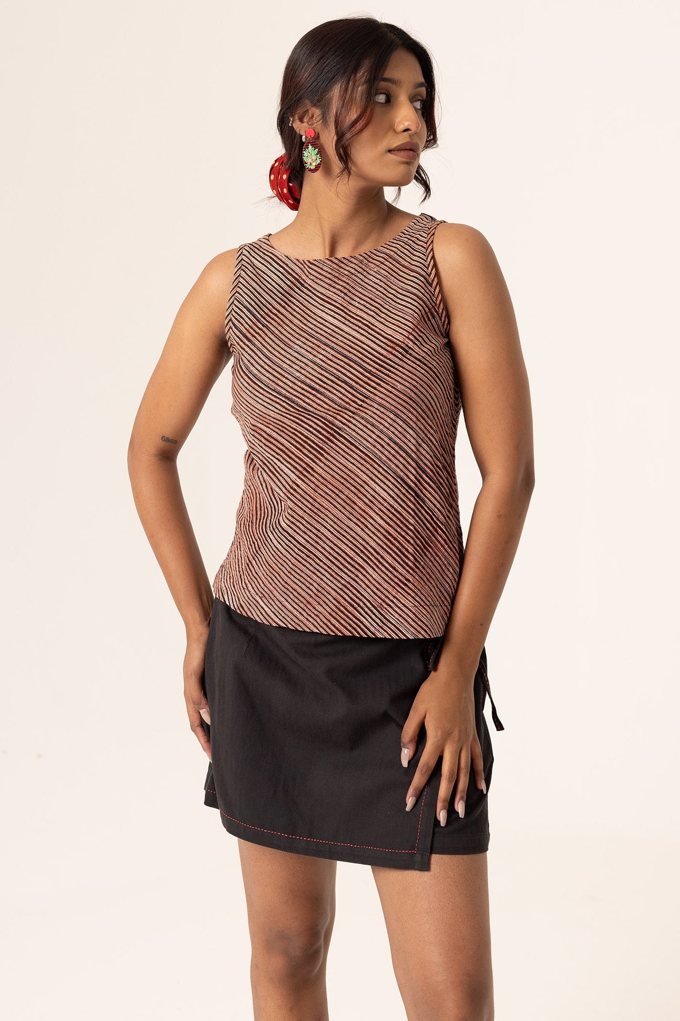 Slay Crop Top Shyahi - Dhãran
