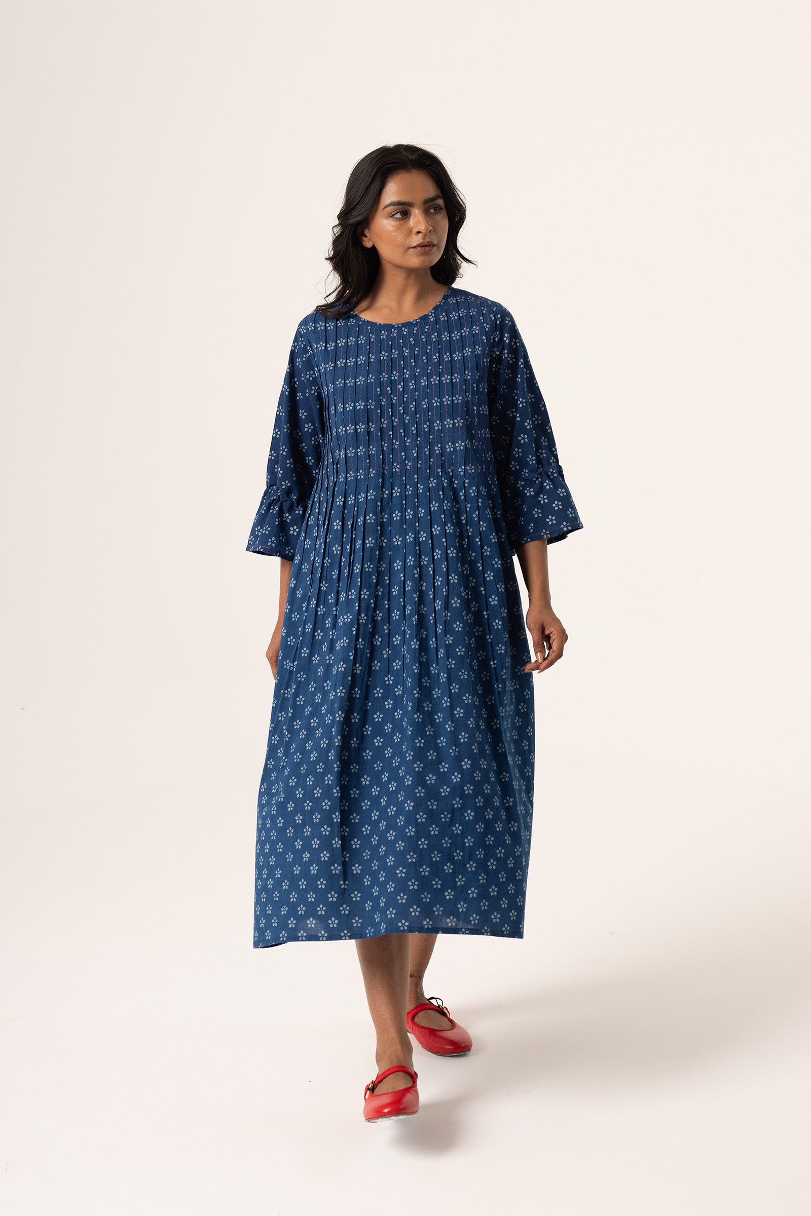 Juhi Pleat Dress