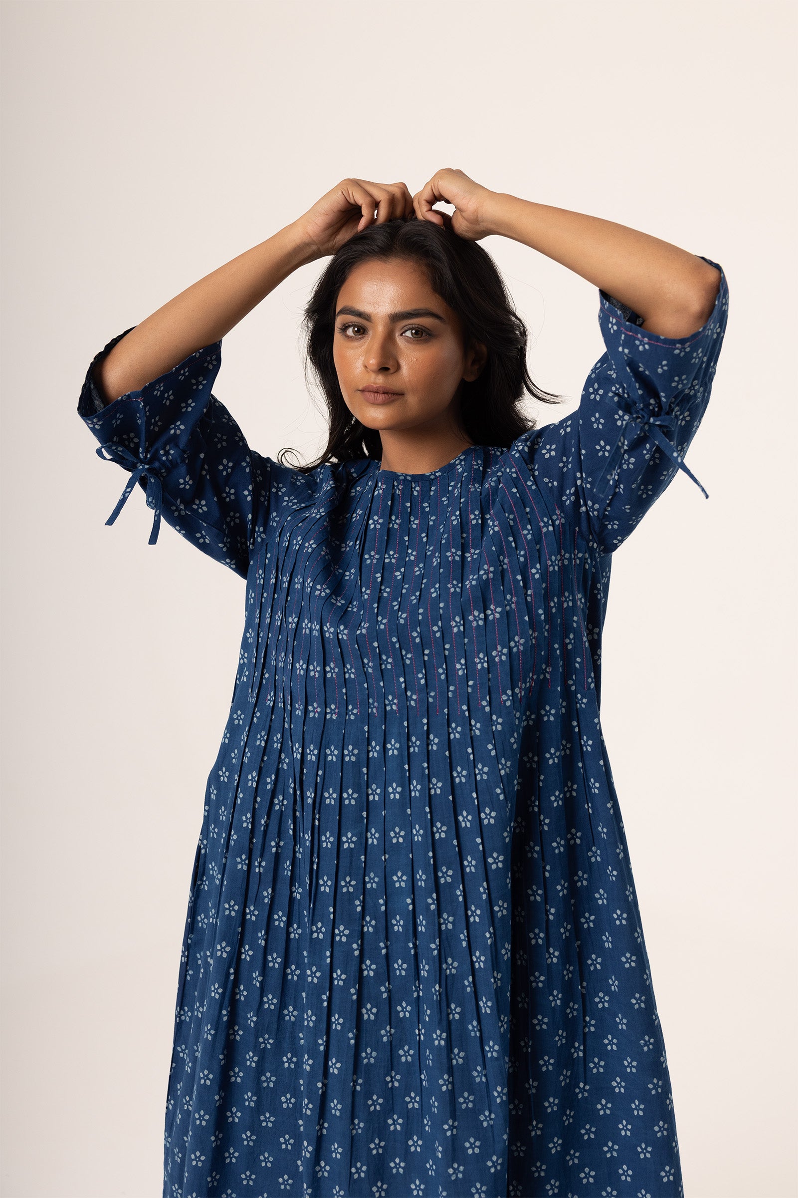 Juhi Pleat Dress