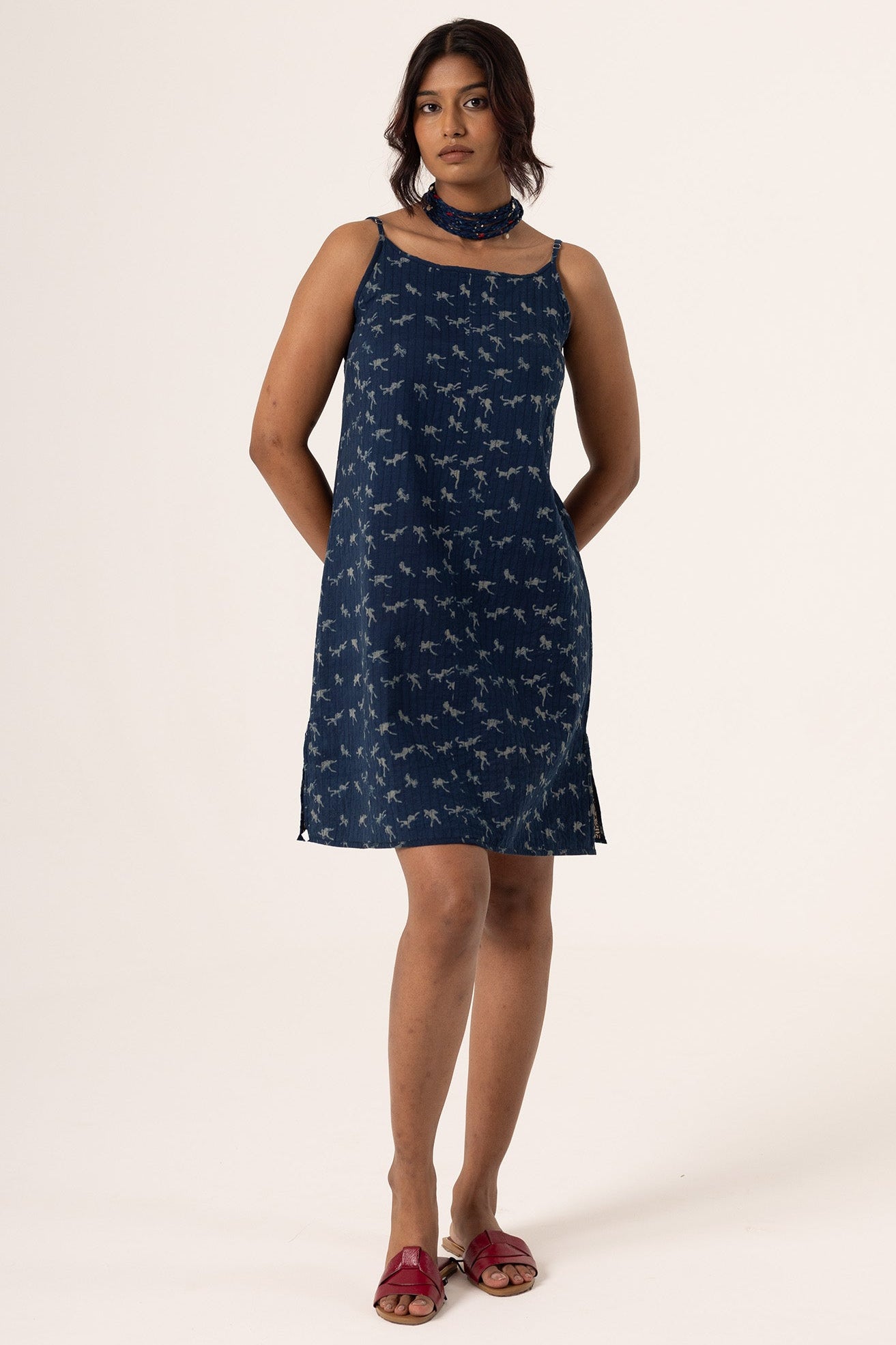 Timmy Shift Dress Blue - Dhãran