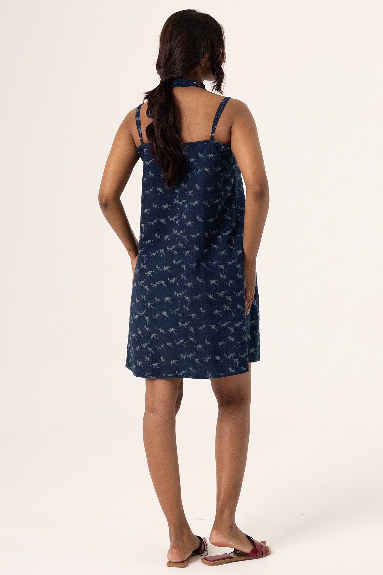 Timmy Shift Dress Blue - Dhãran