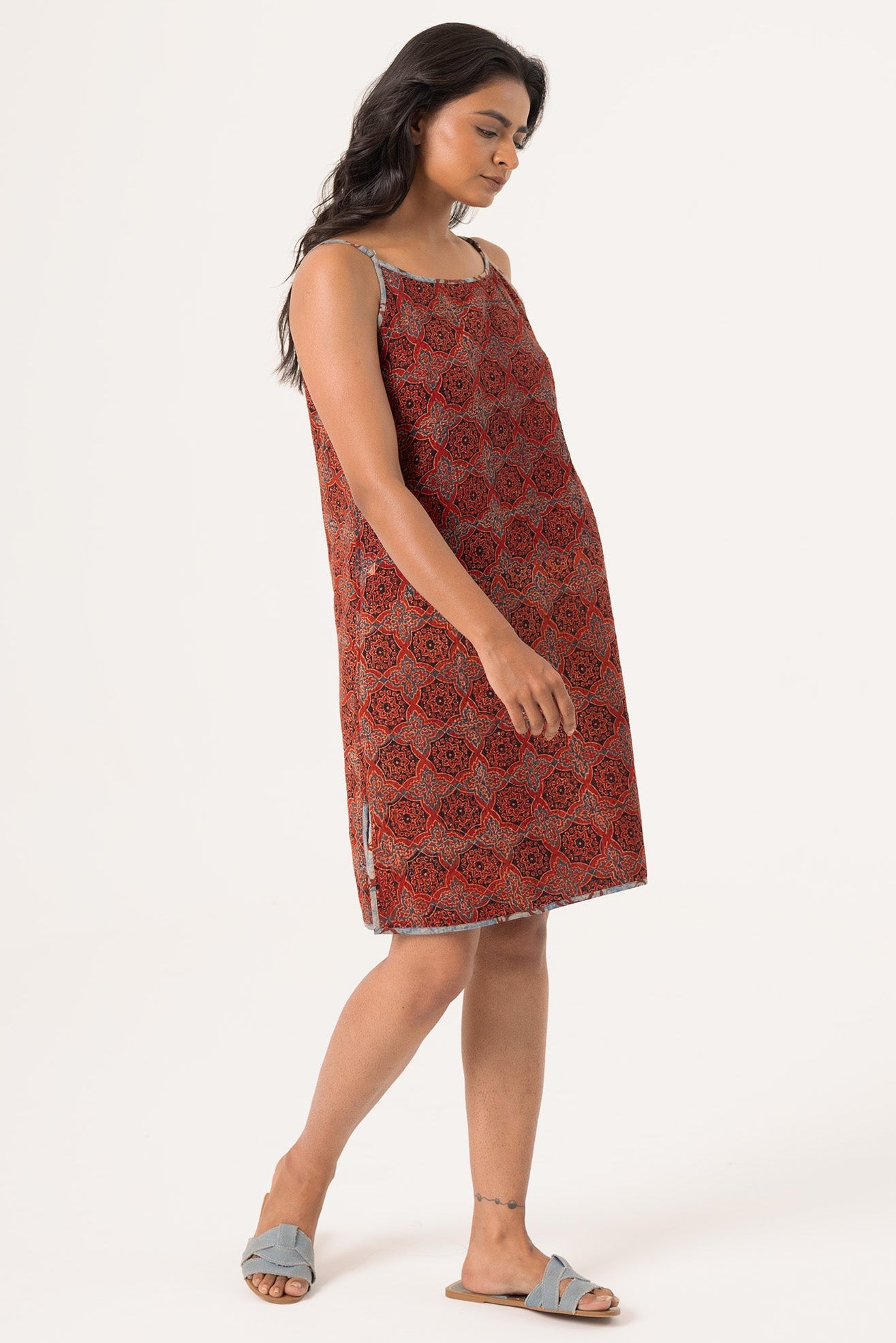 Timmy Shift Dress Lt Blue - Dhãran