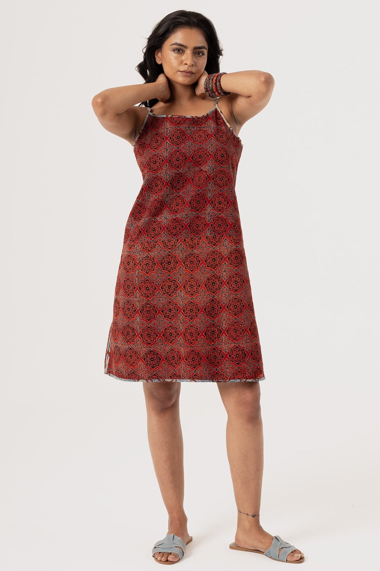 Timmy Shift Dress Lt Blue - Dhãran