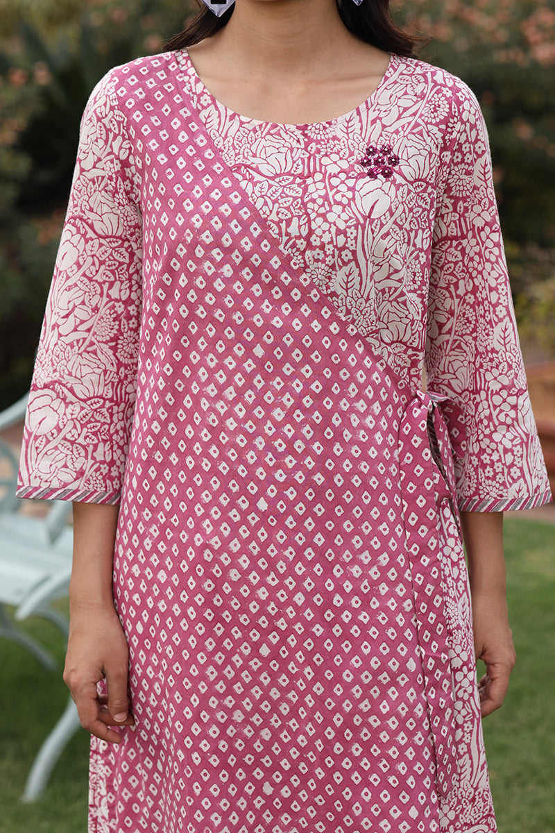 Jama Pink Kurta