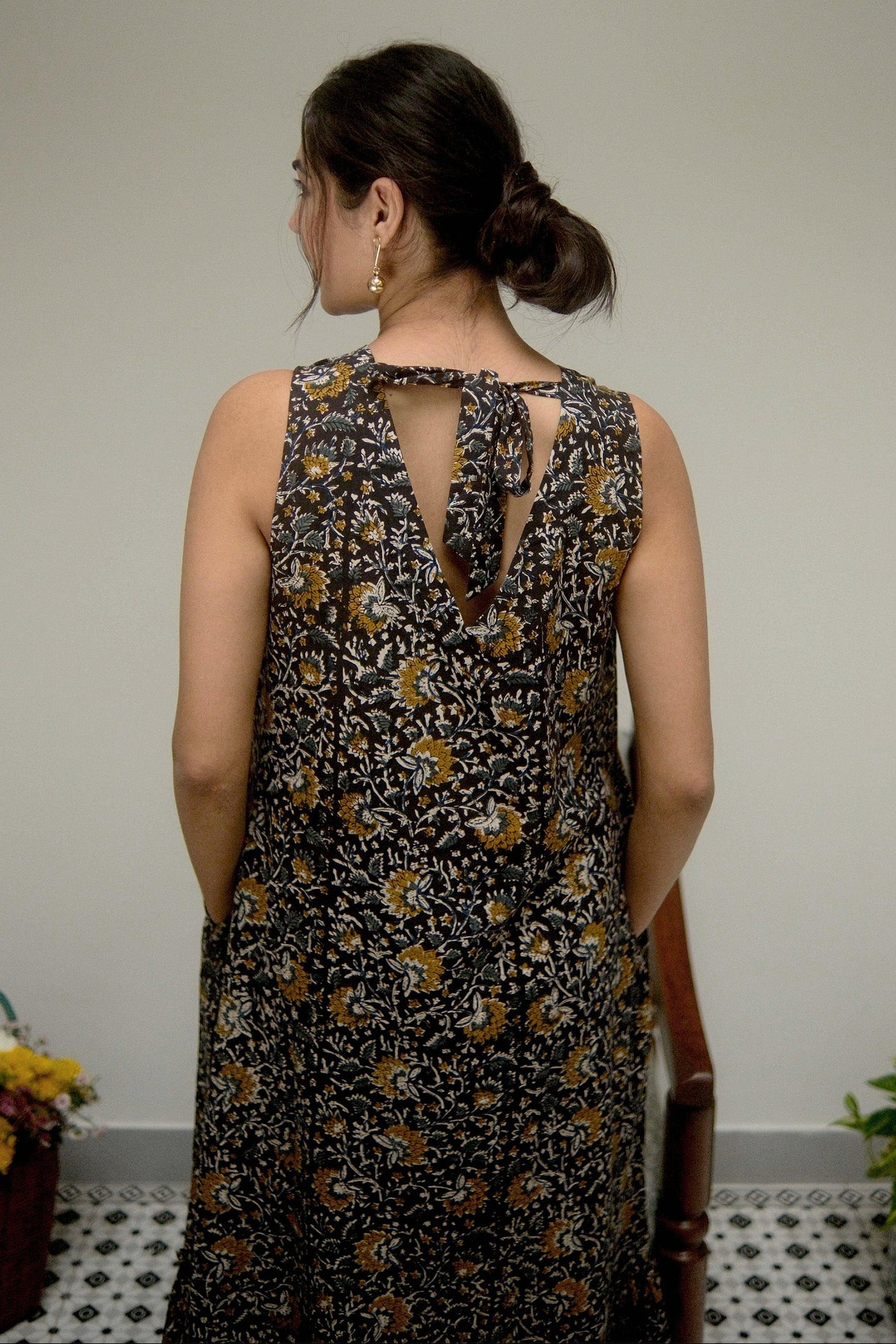 Jhalar Dress Black - Dhãran