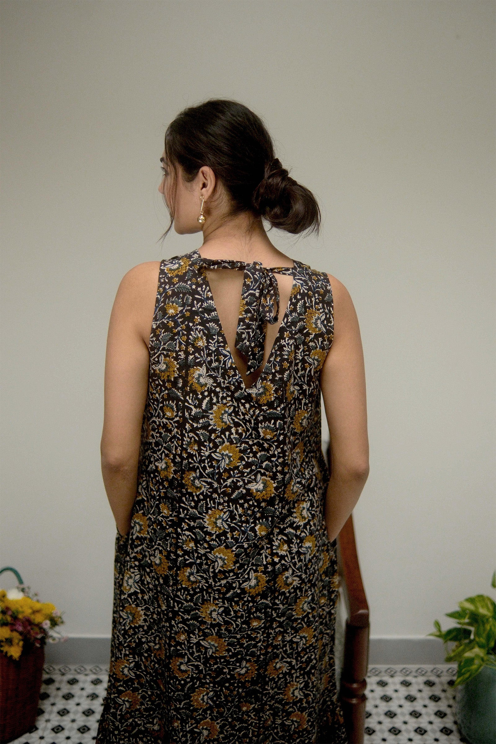 Black Jhalar Dress