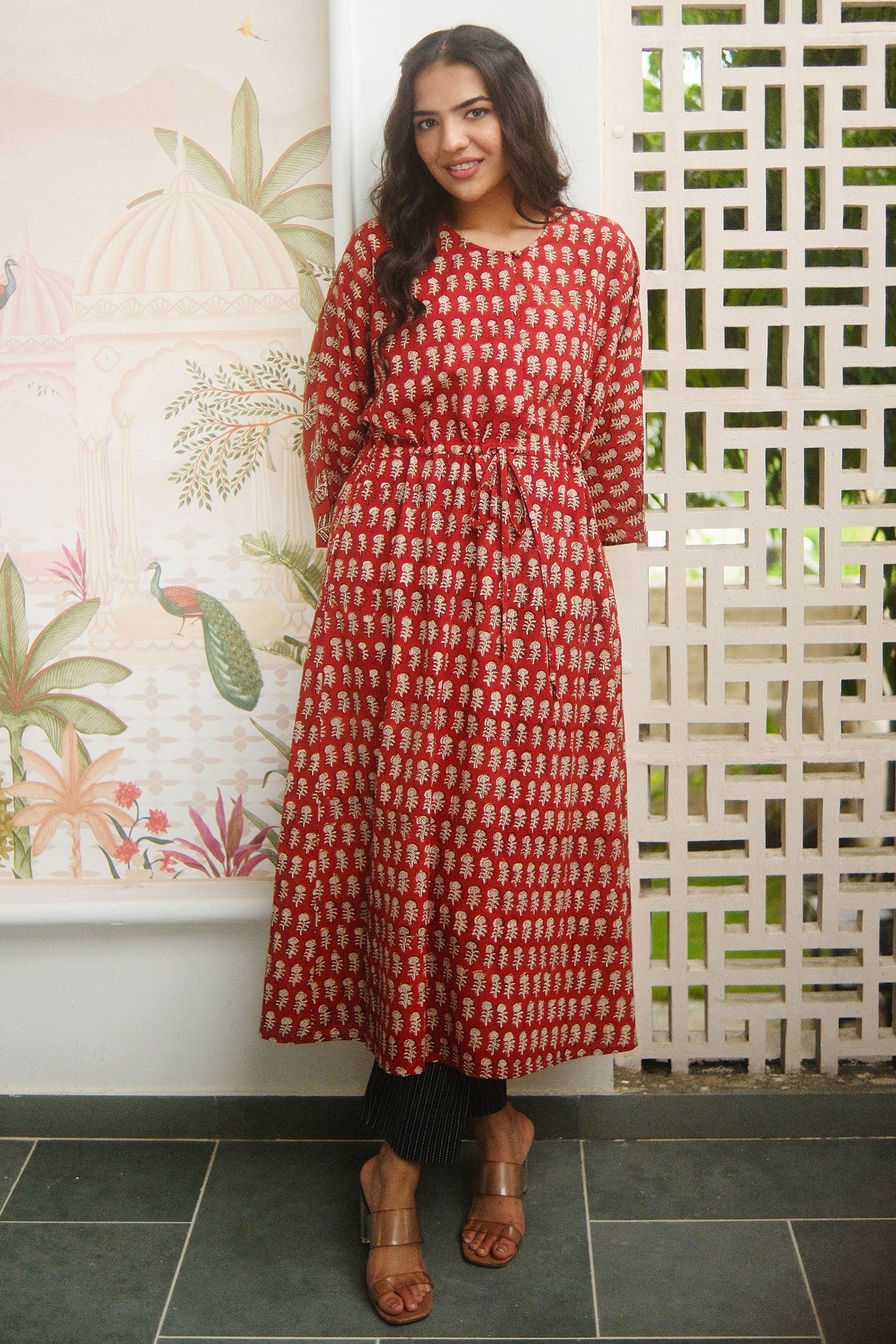 Miko kaftan Red - Dhãran