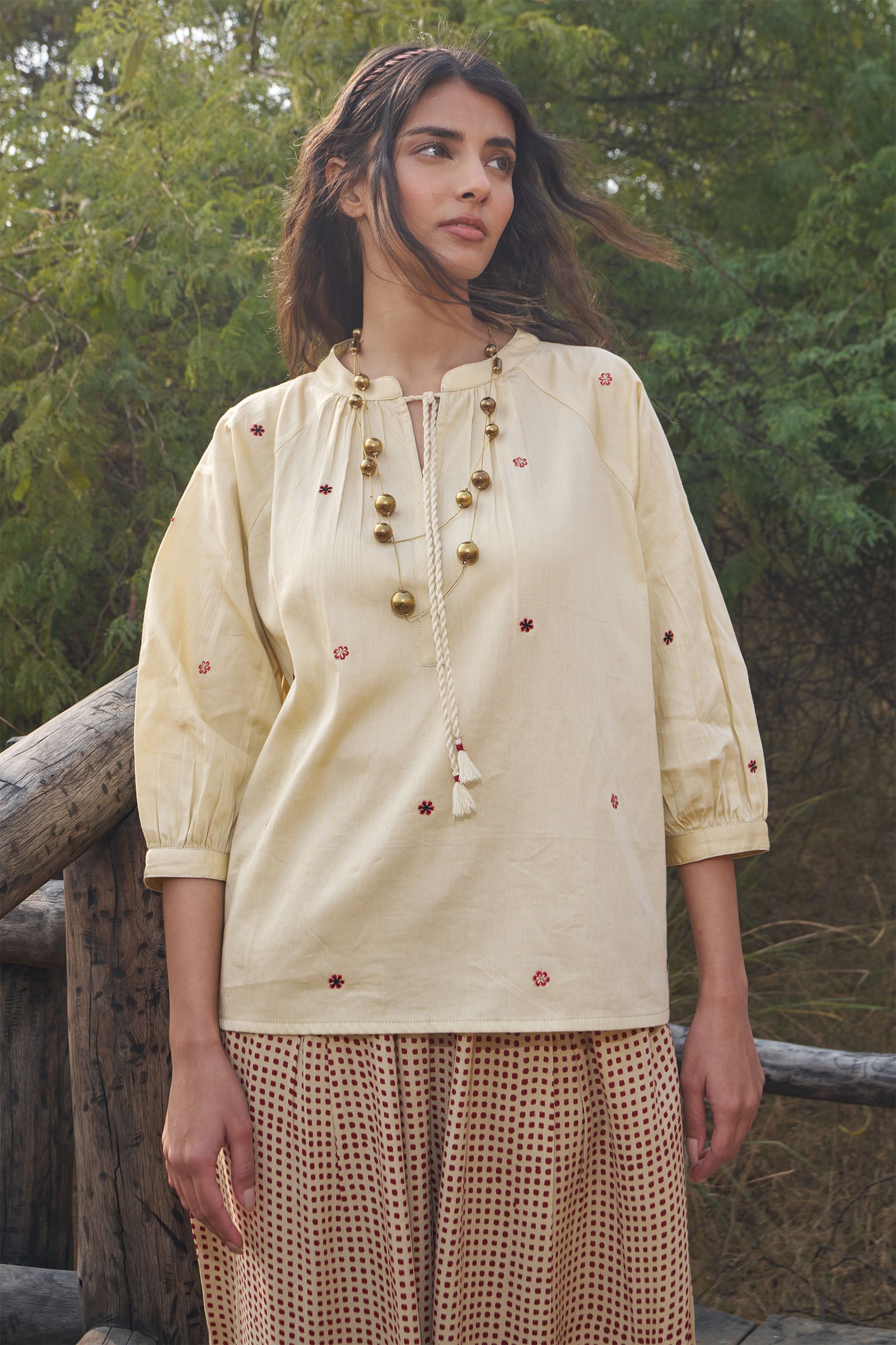Samu Top Beige