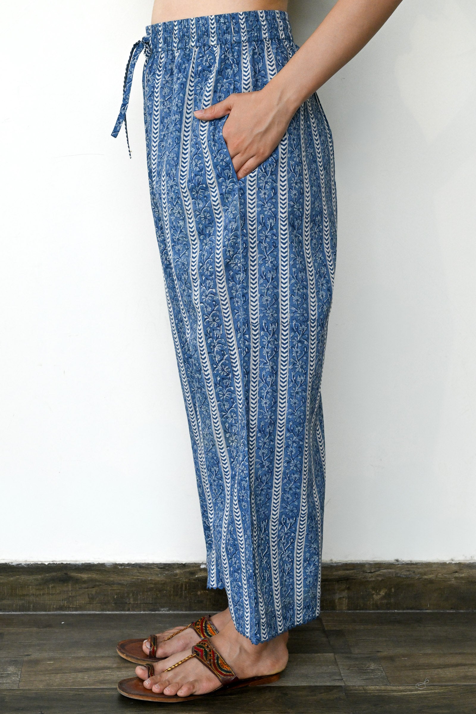 Tira Pant Blue - Dhãran