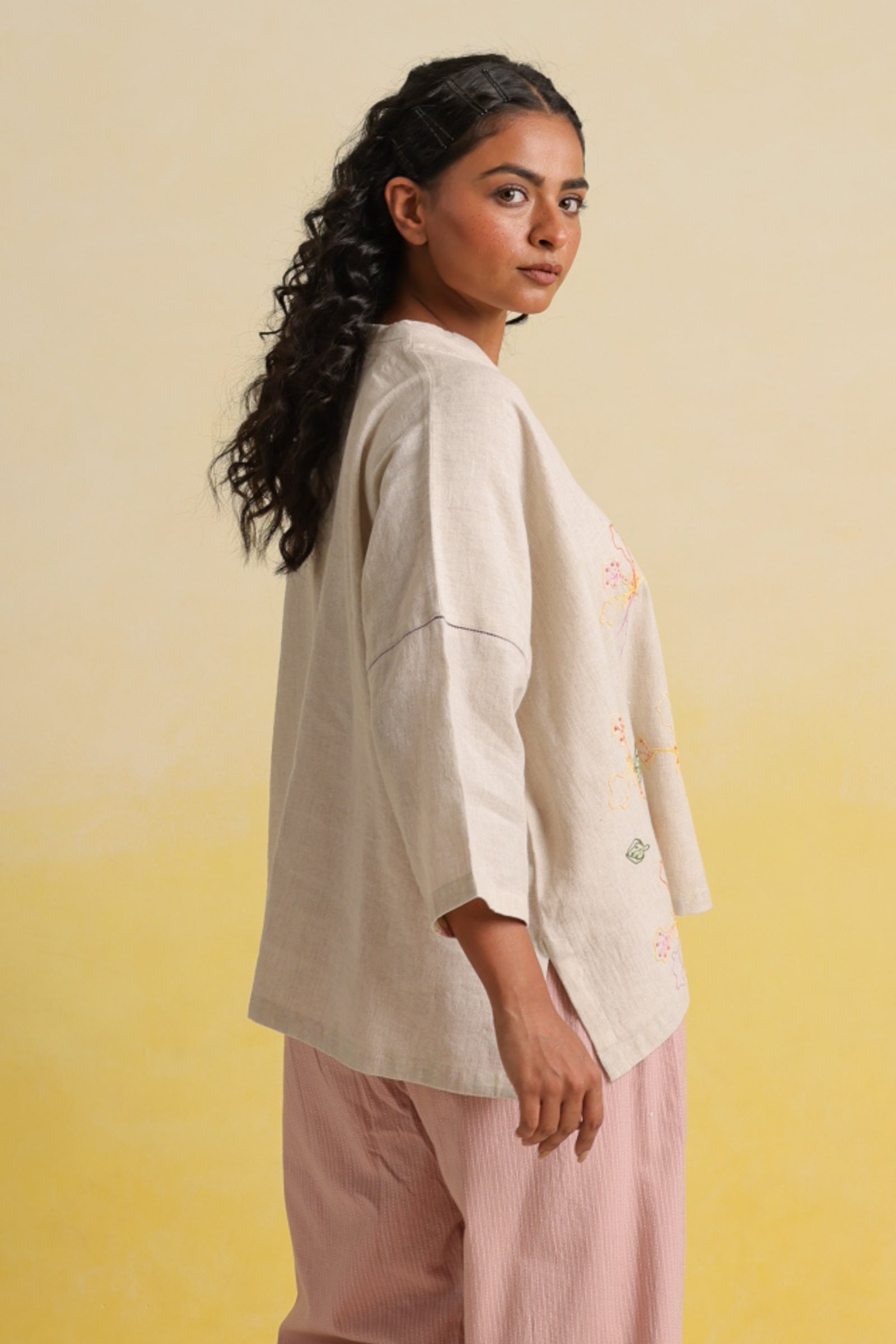 Mist Beige Top