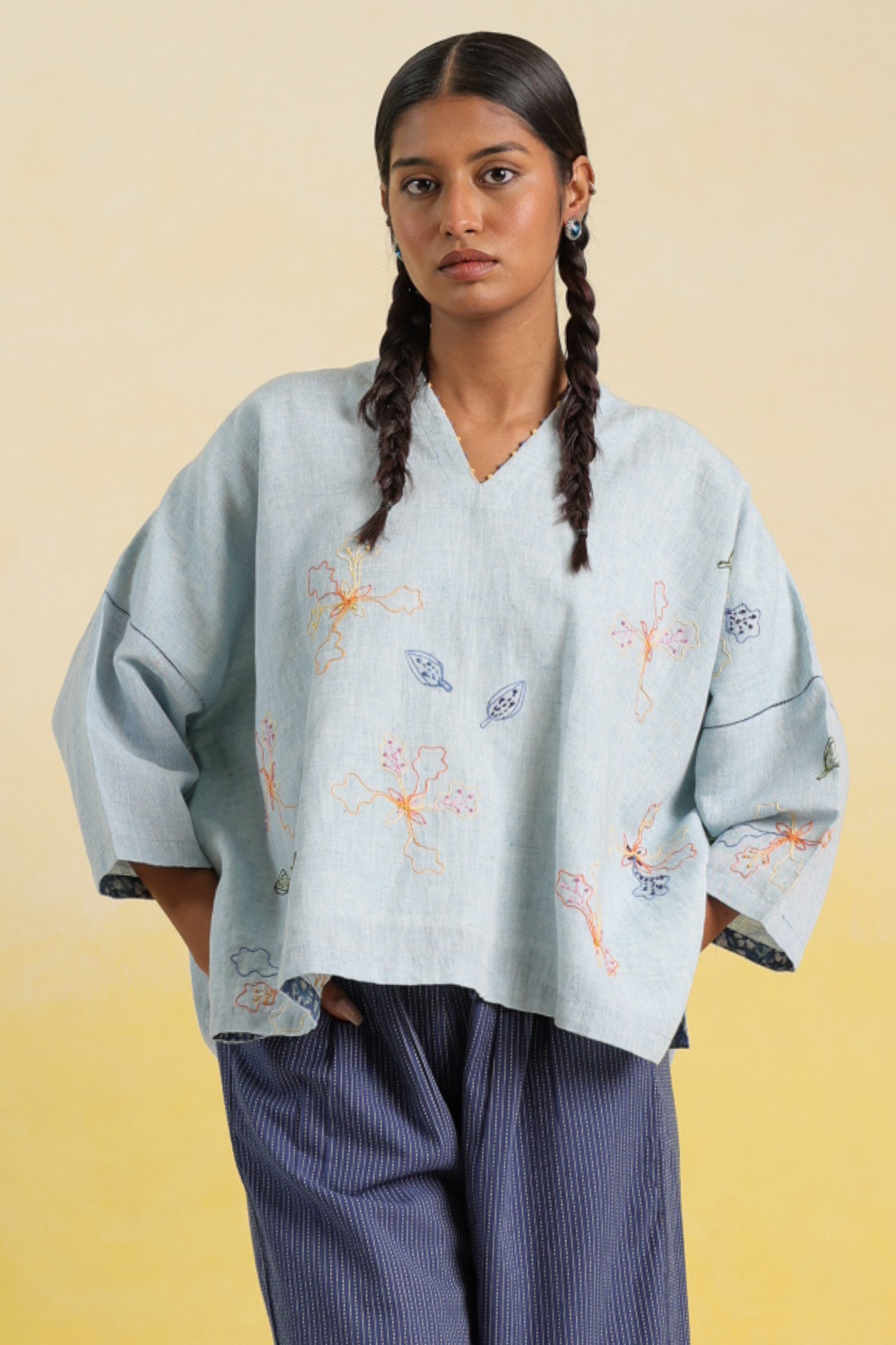 Mist Blue Top