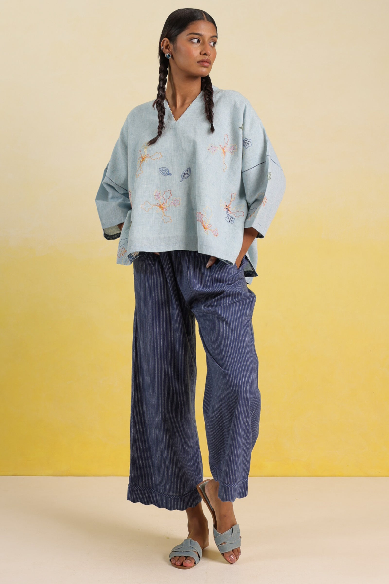 Mist Blue Top
