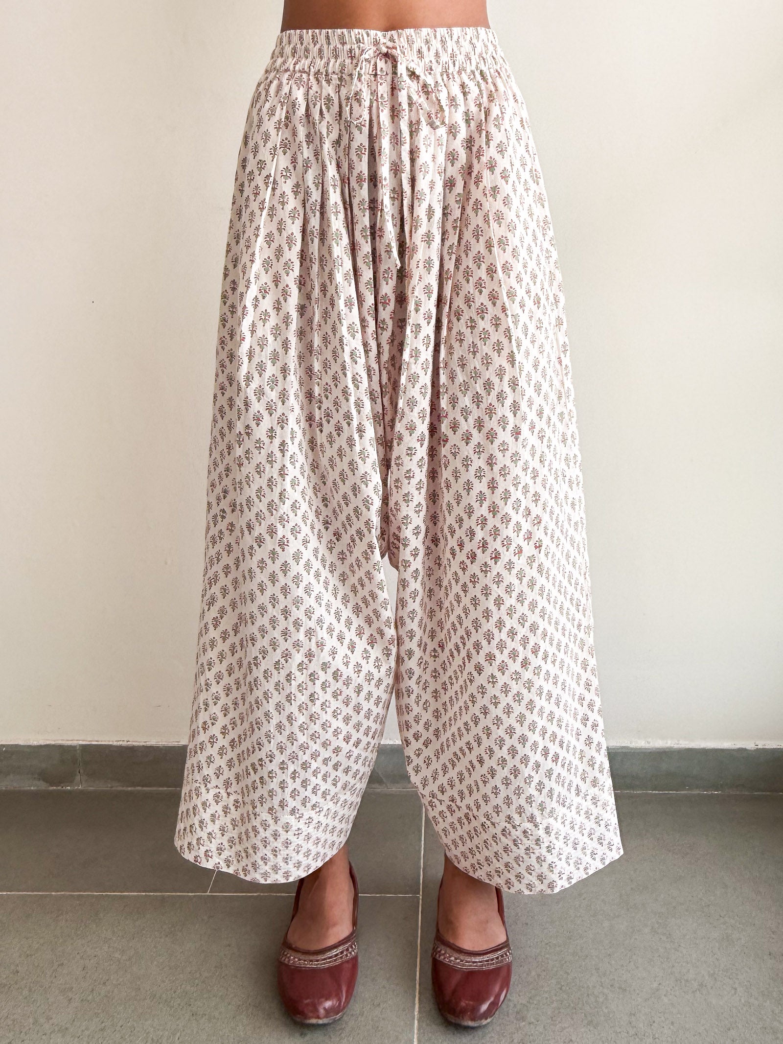 Ruhi Farshi Pant Green - Dhãran