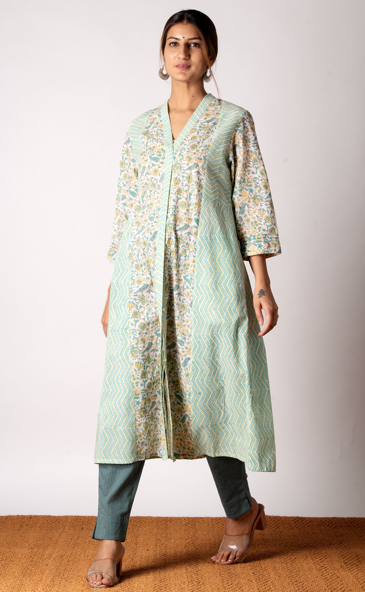 Suhaani Green Kurta