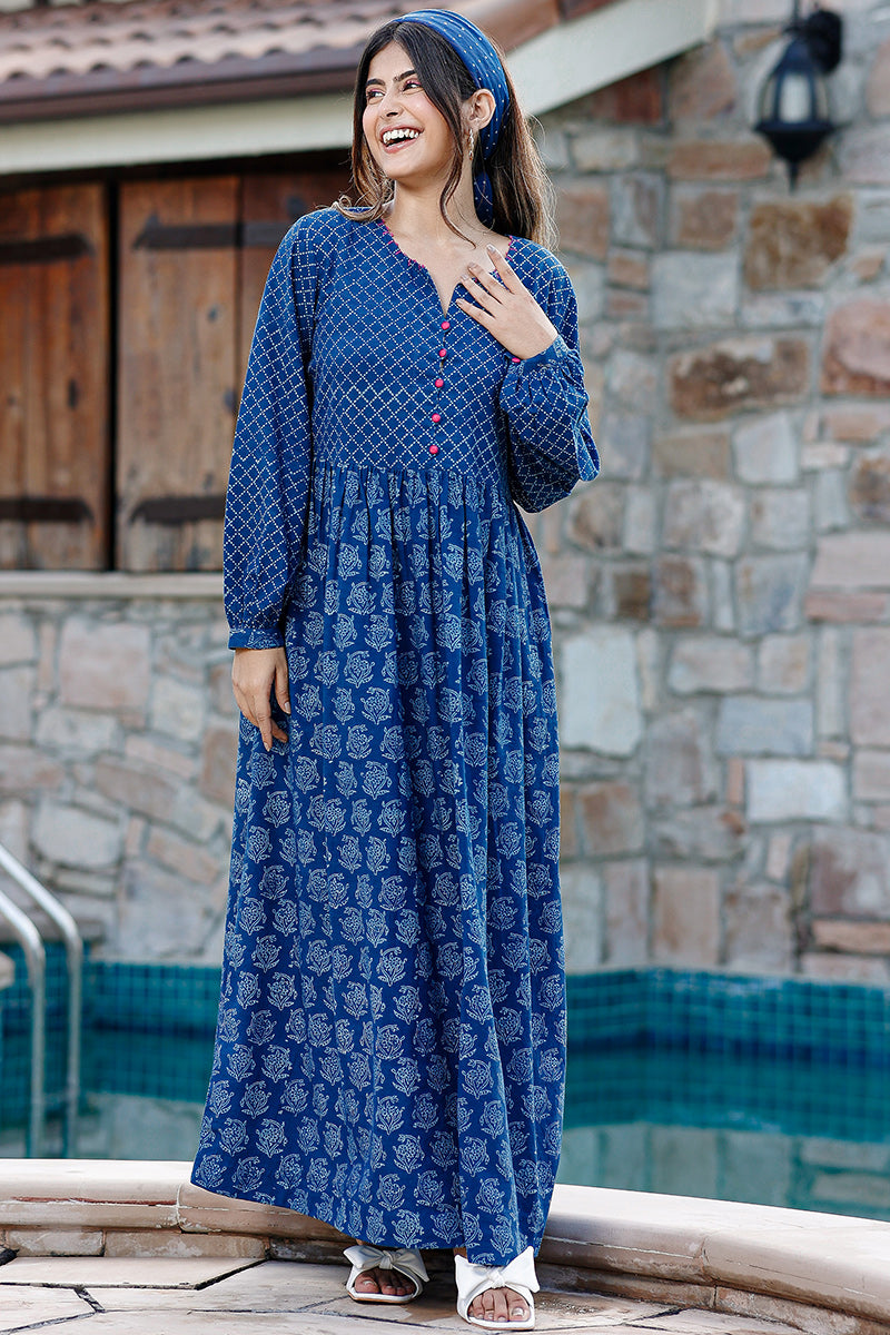Danny Indigo Dress