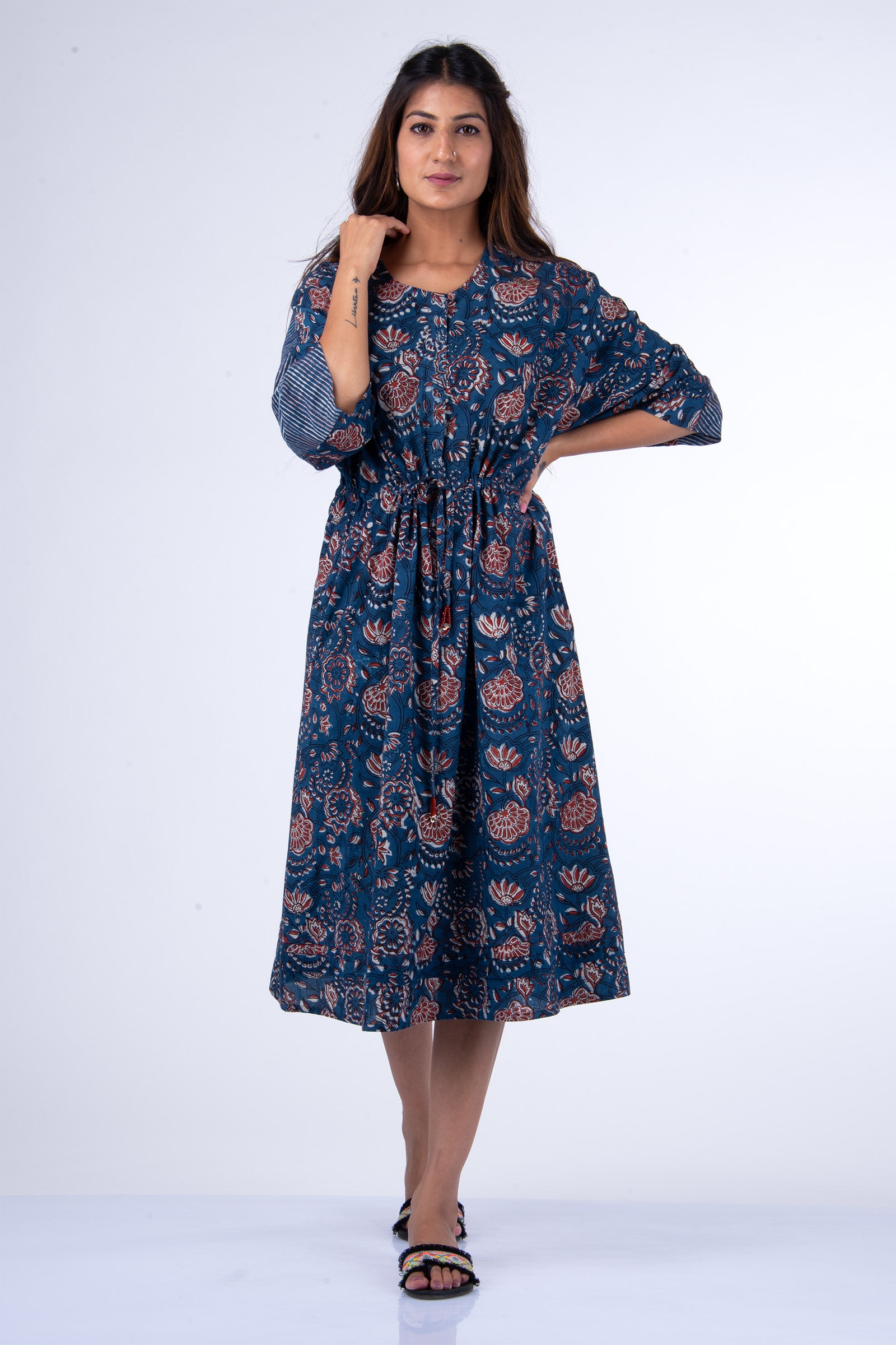 Miko Kaftan Indigo